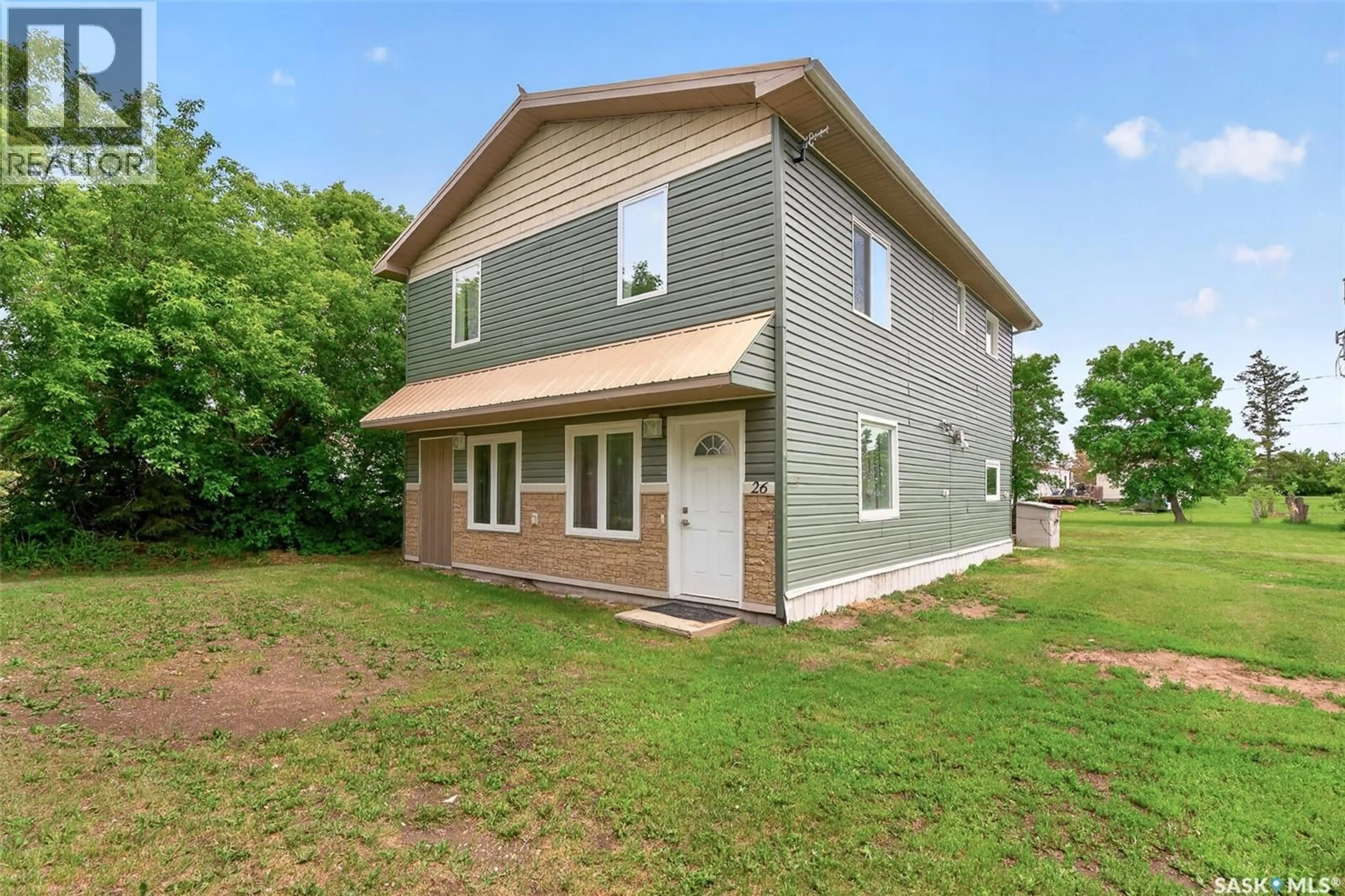 Home with brick exterior material, unknown for 26 MAIN STREET, Marquis Saskatchewan S0H2X0