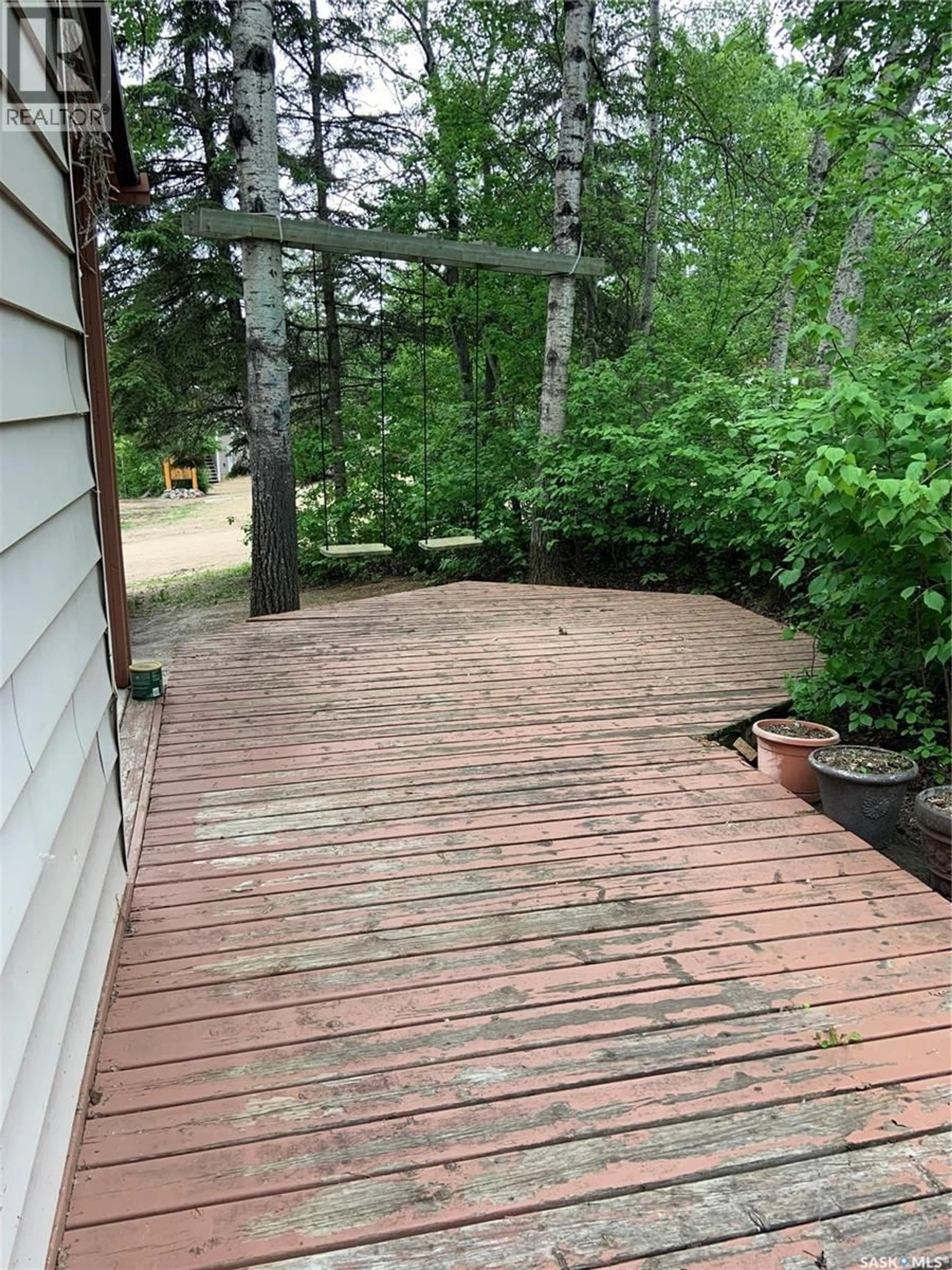 Patio, forest/trees view for 1380 LAKESIDE ROAD, Marean Lake Saskatchewan S0E0E0