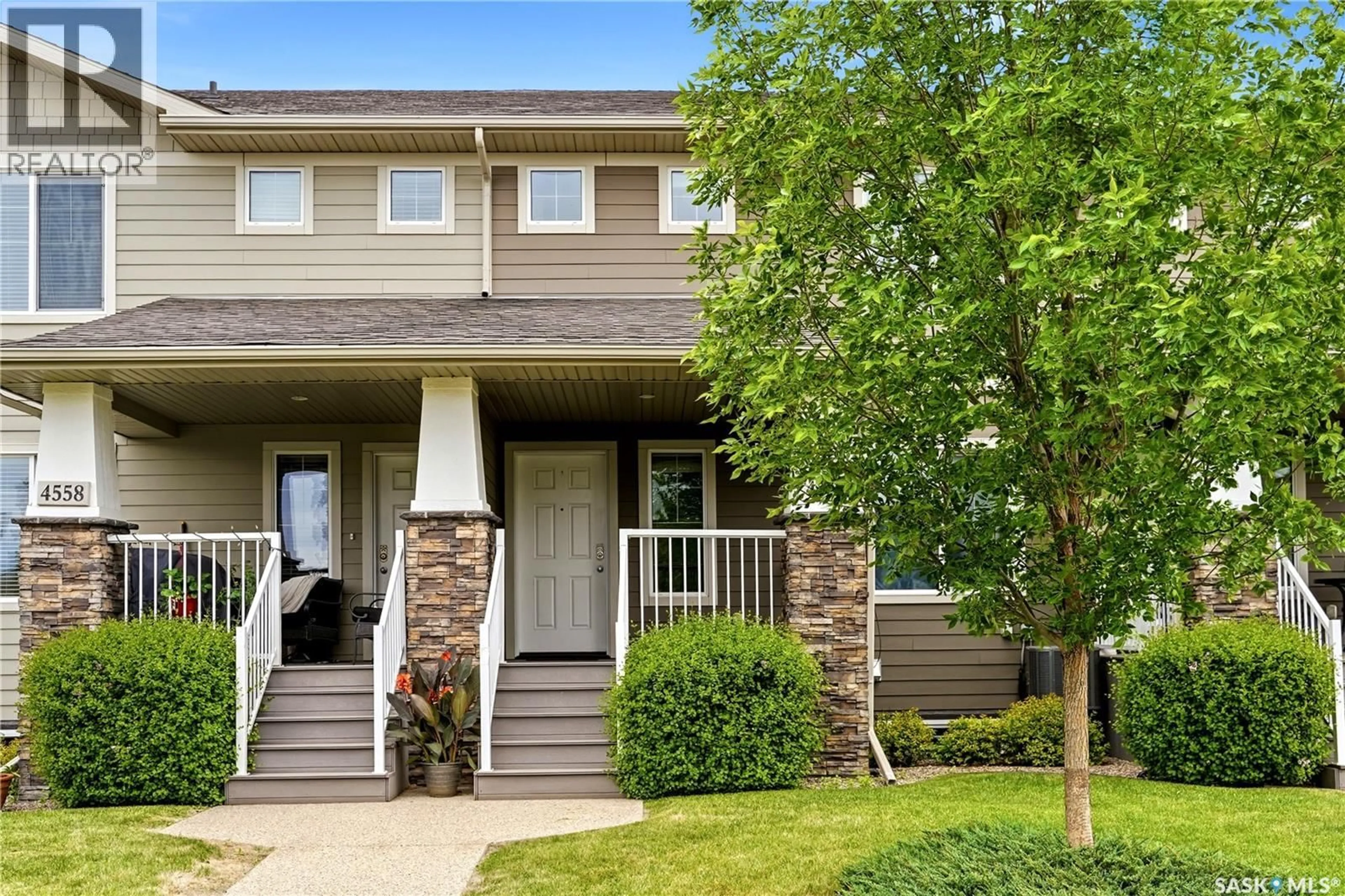 Home with vinyl exterior material, street for 4562 HARBOUR LANDING DRIVE, Regina Saskatchewan S4W0C1