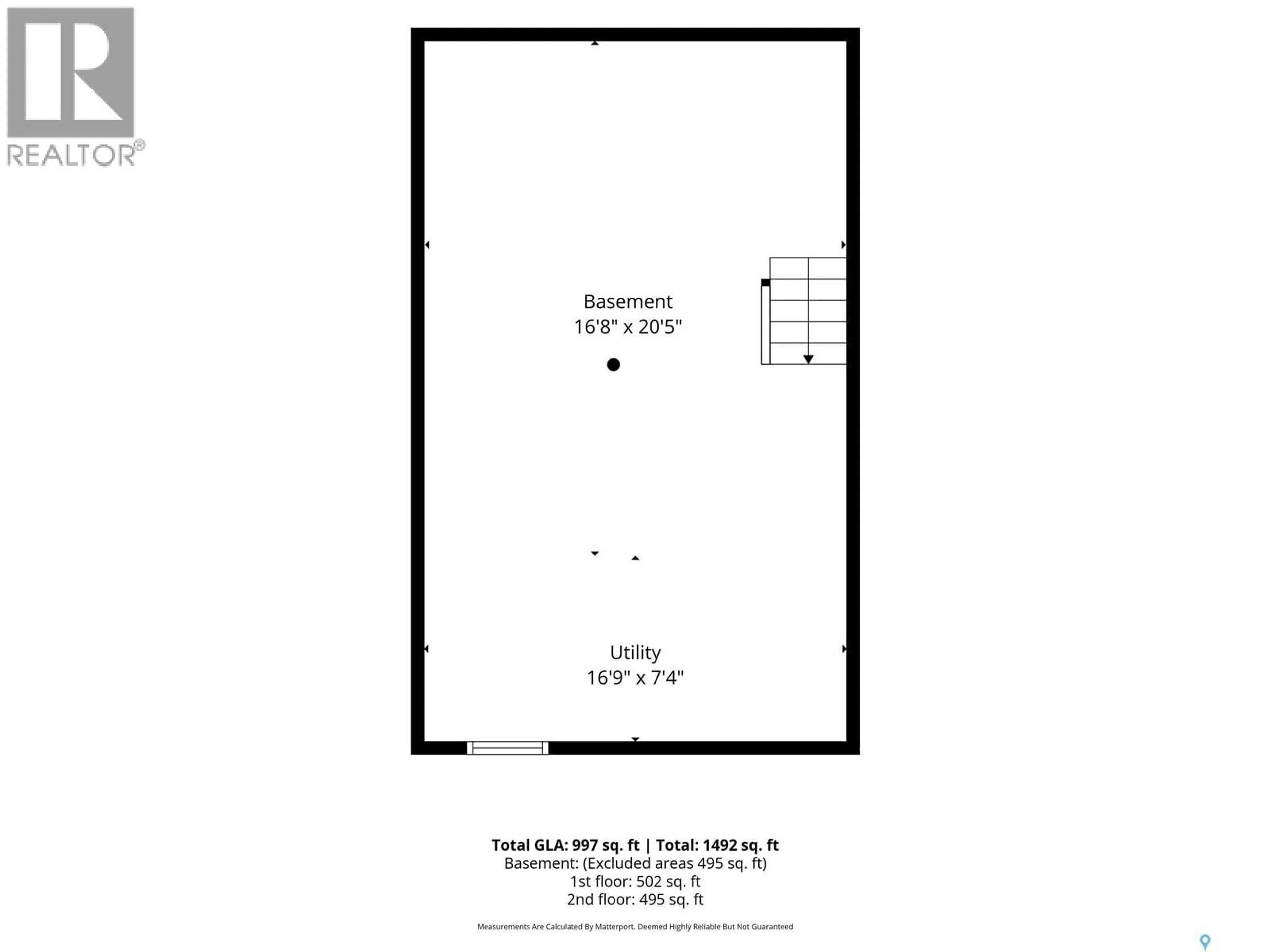 Floor plan for 1104 145 SANDY COURT, Saskatoon Saskatchewan S7K6P7