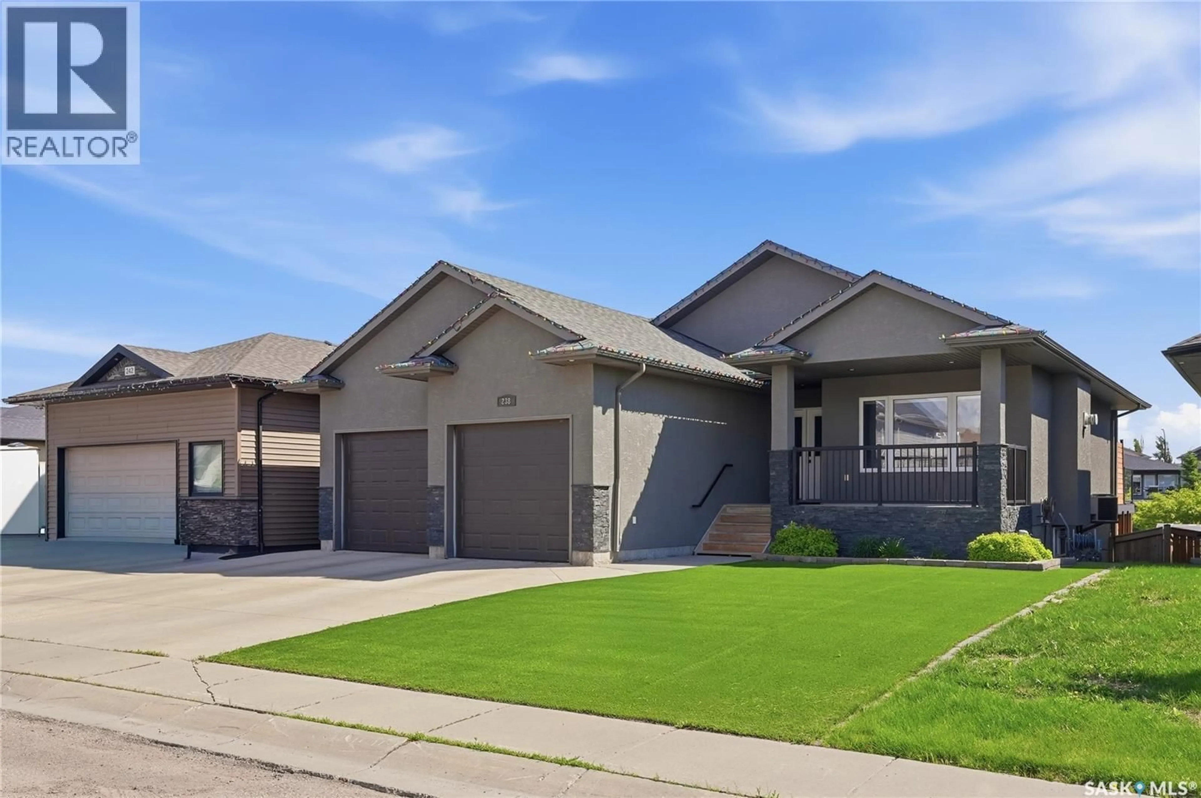 Home with brick exterior material, street for 238 GREENFIELD CRESCENT, Saskatoon Saskatchewan S7R0B6