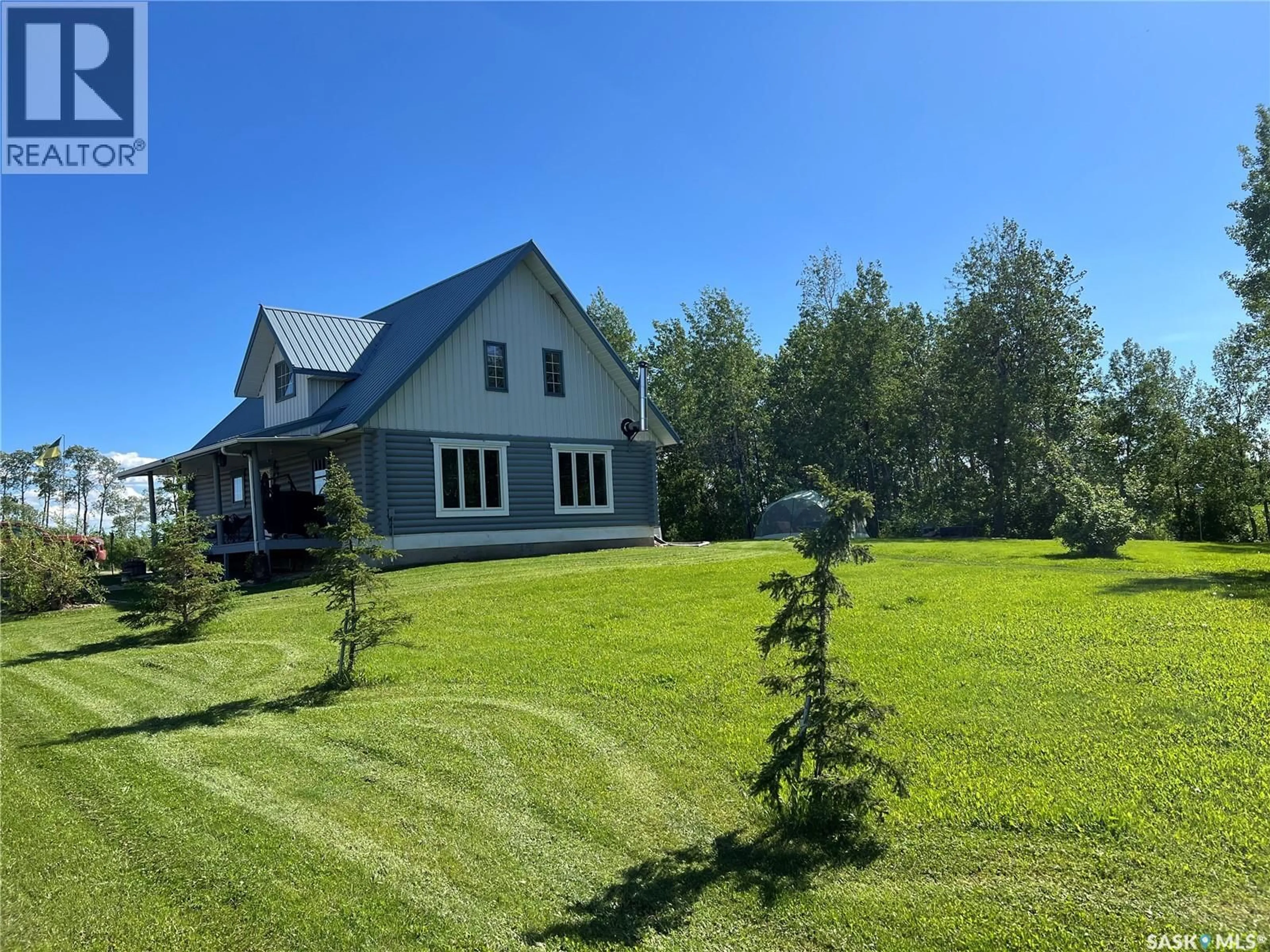 A pic from outside/outdoor area/front of a property/back of a property/a pic from drone, unknown for KIEHN ACREAGE, Porcupine Rm No. 395 Saskatchewan S0E1H0