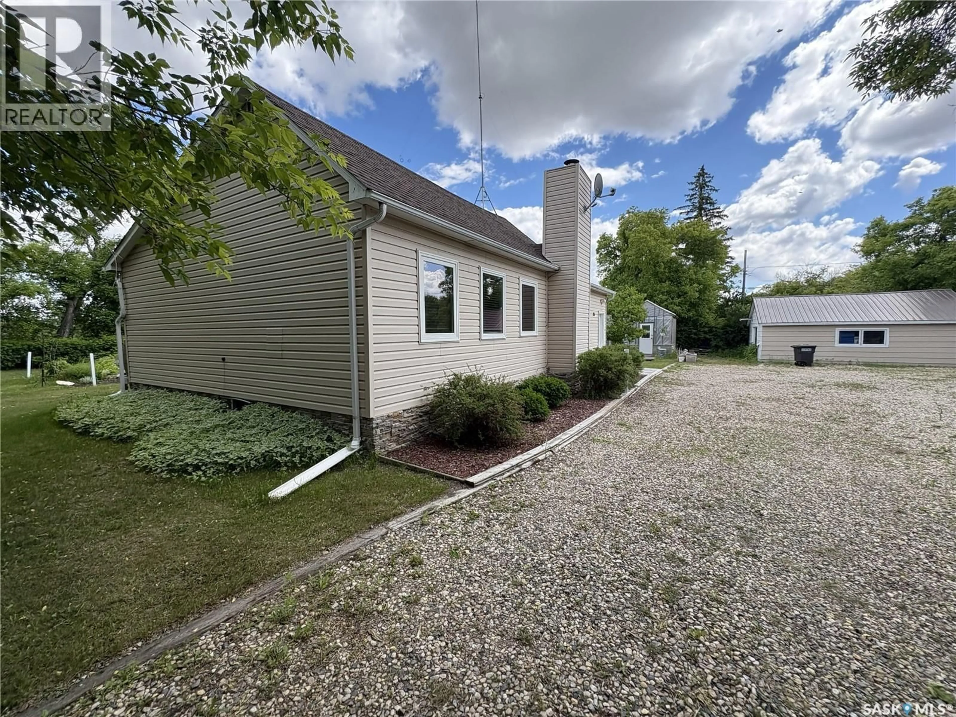 A pic from outside/outdoor area/front of a property/back of a property/a pic from drone, street for 206 COBO AVENUE, Usborne Rm No. 310 Saskatchewan S0K1W0