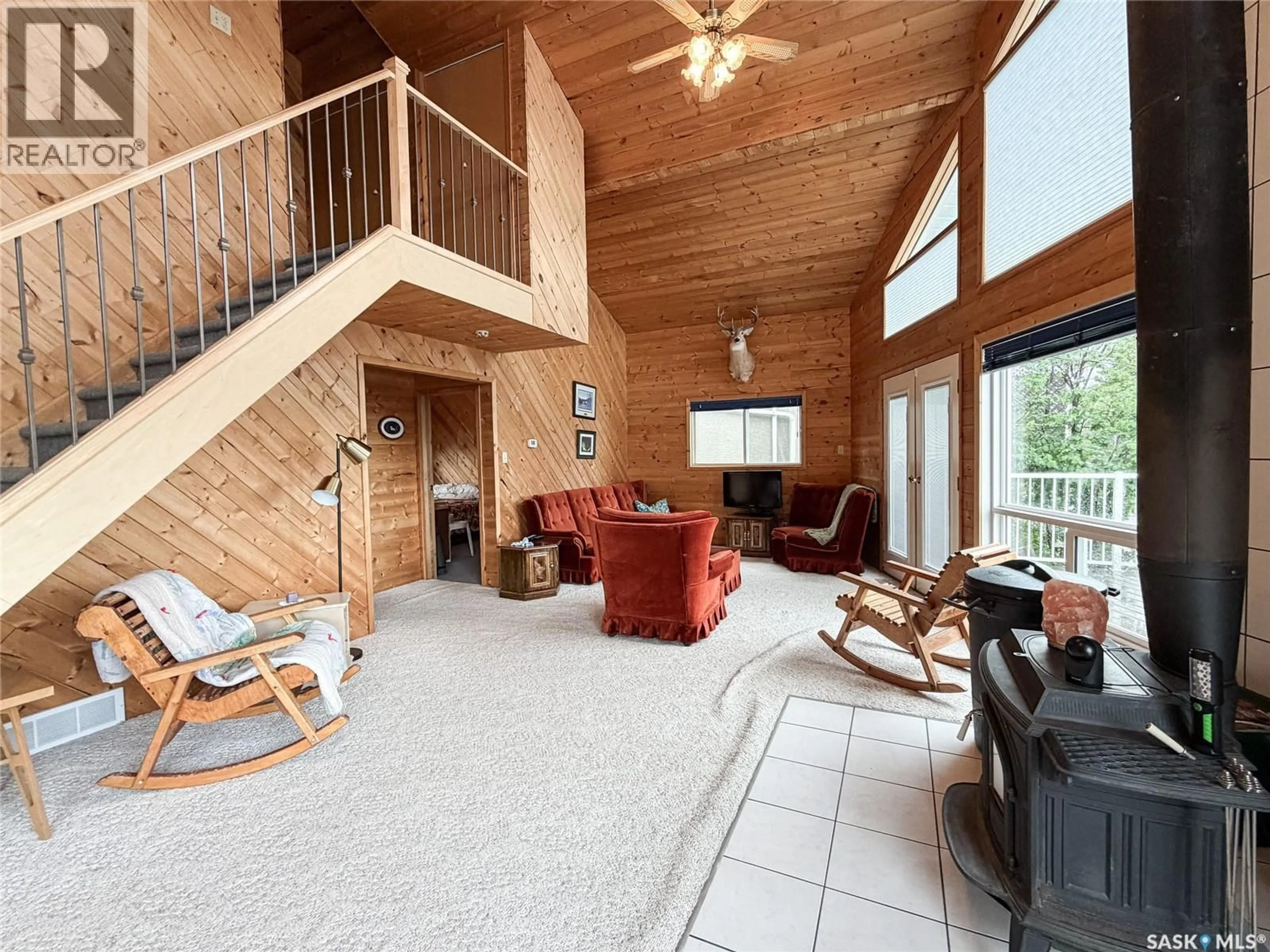 Living room with furniture, unknown for 114 2ND AVENUE, Loon Lake Saskatchewan S0M0C1