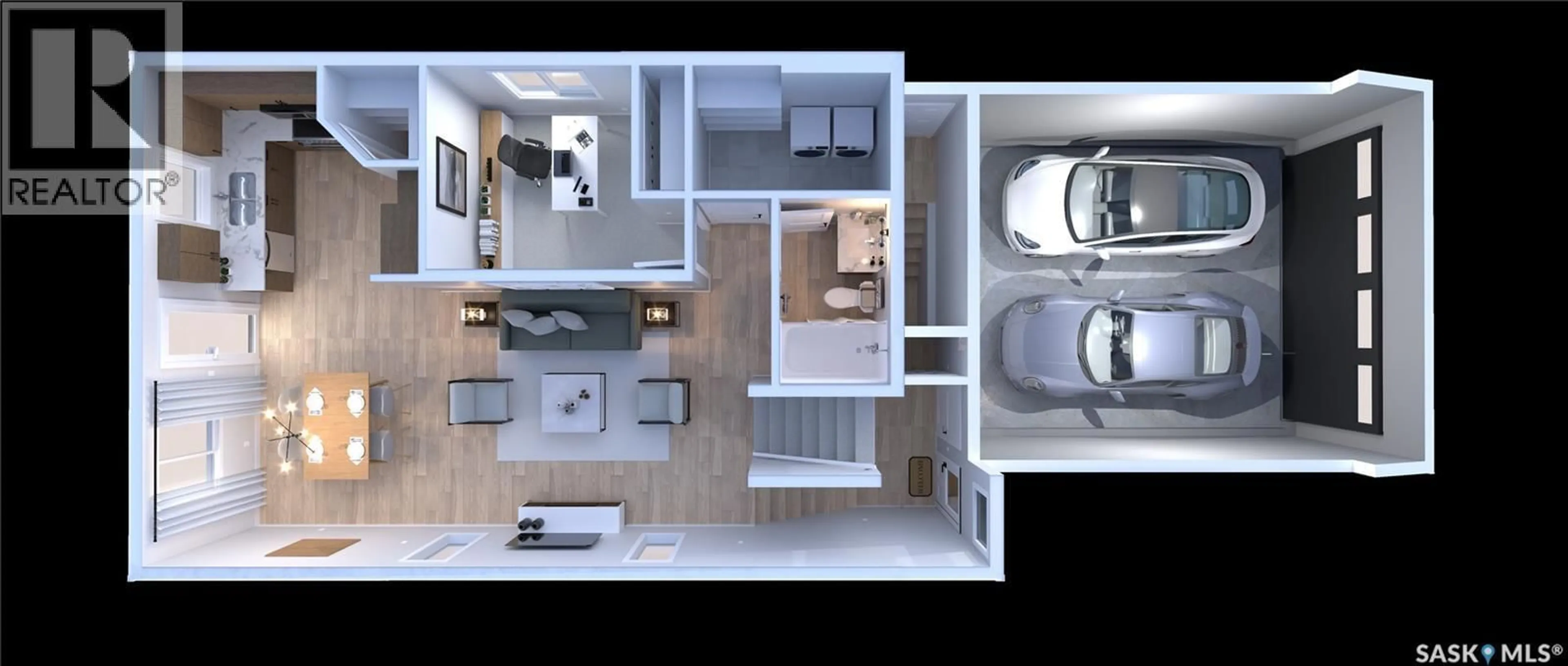 Floor plan for 217 WALL STREET, Dalmeny Saskatchewan S0K1E0