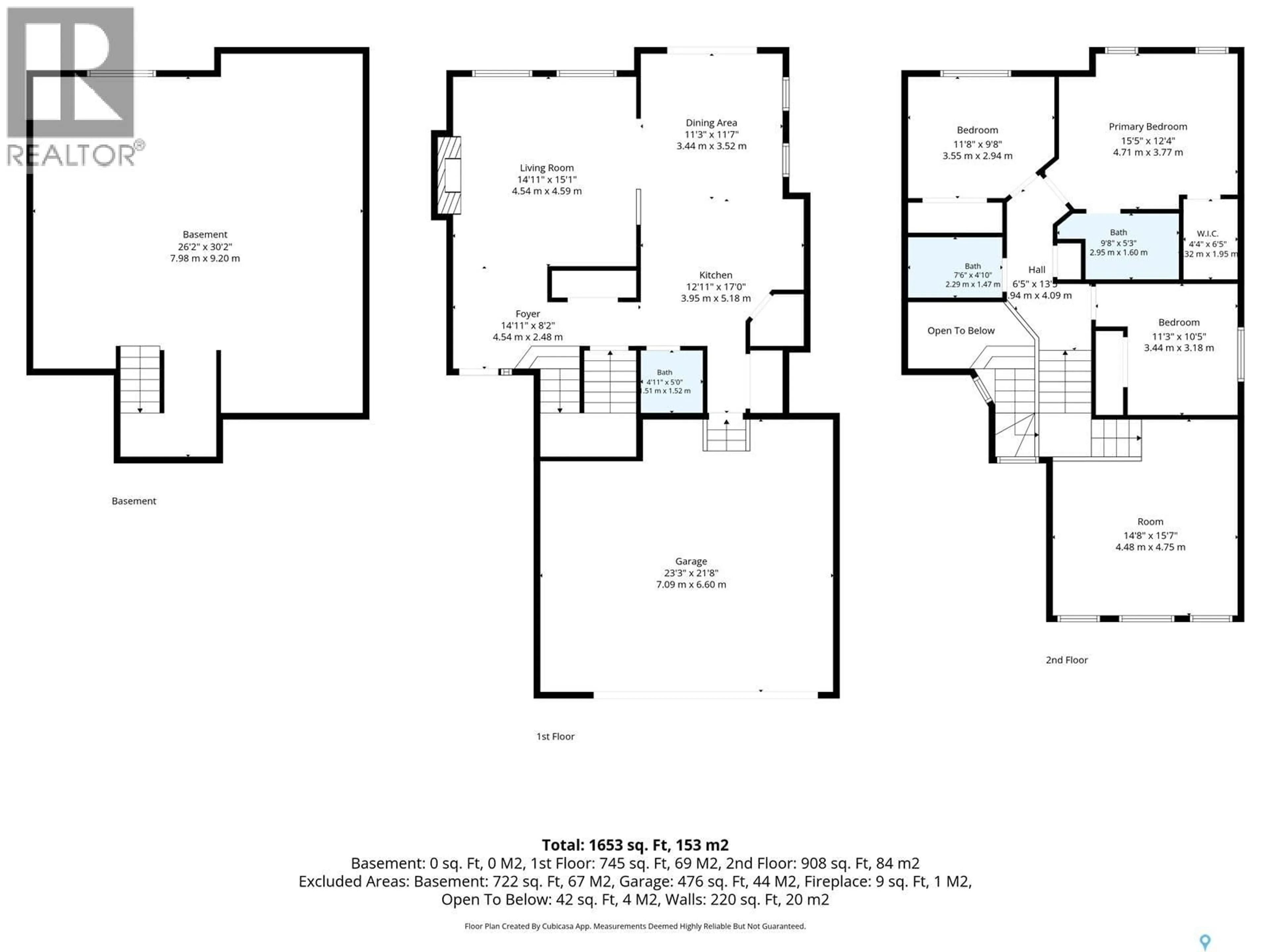 Floor plan for 419 KENSINGTON BOULEVARD, Saskatoon Saskatchewan S7L6N7