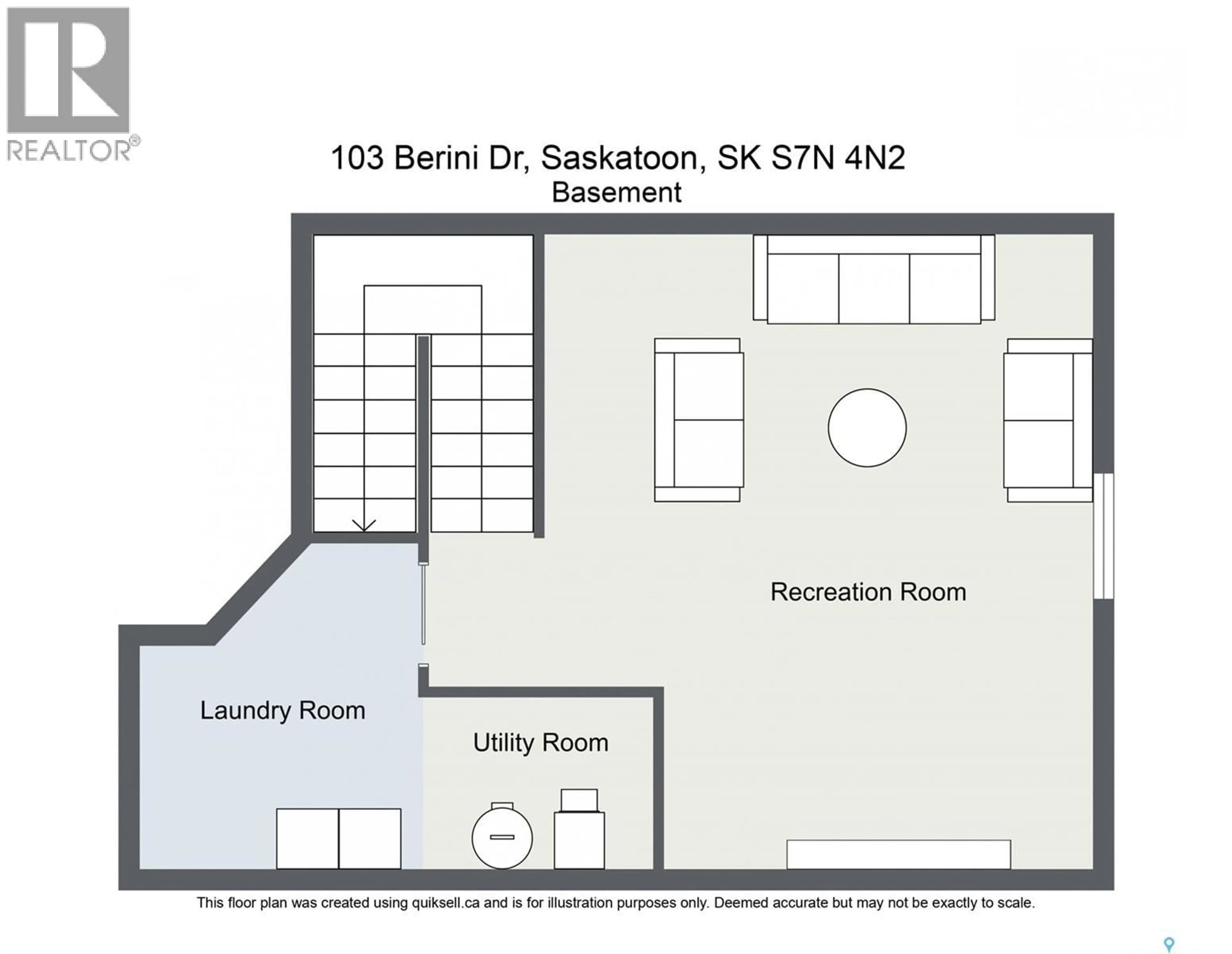 Floor plan for 12 103 BERINI DRIVE, Saskatoon Saskatchewan S7N4N2