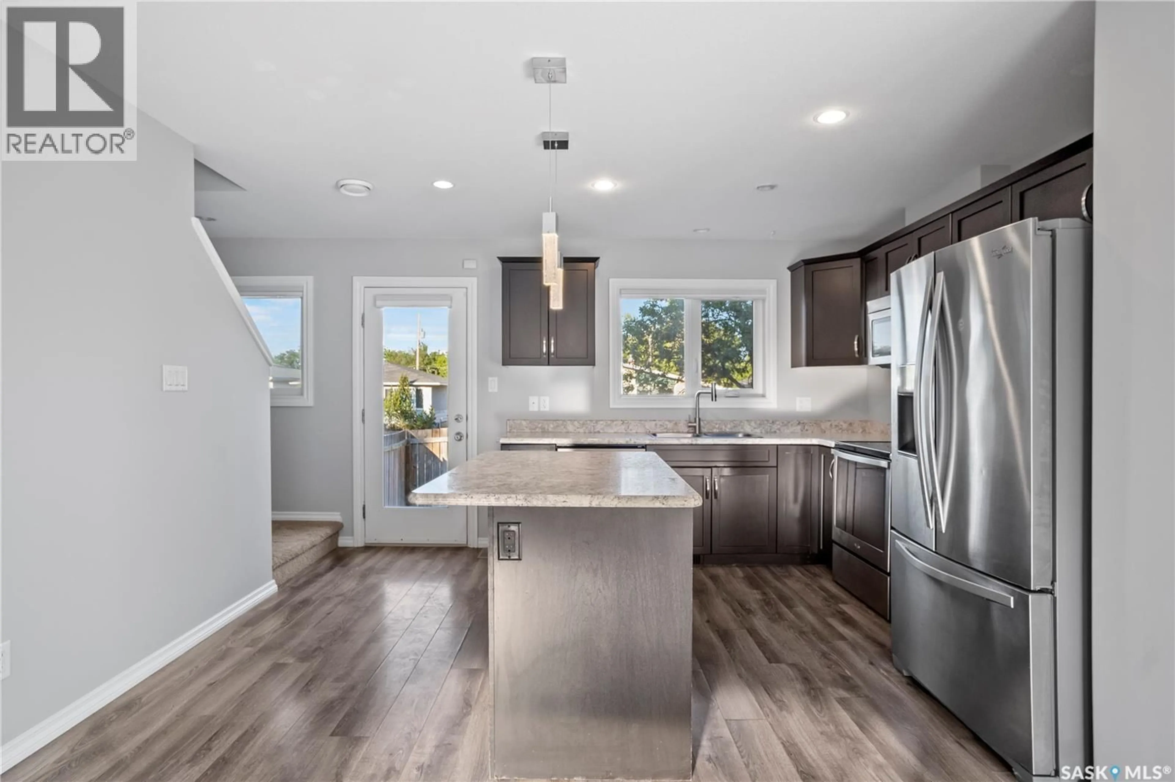 Open concept kitchen, unknown for 110 - 4102 3RD AVENUE, Regina Saskatchewan S4R2B7