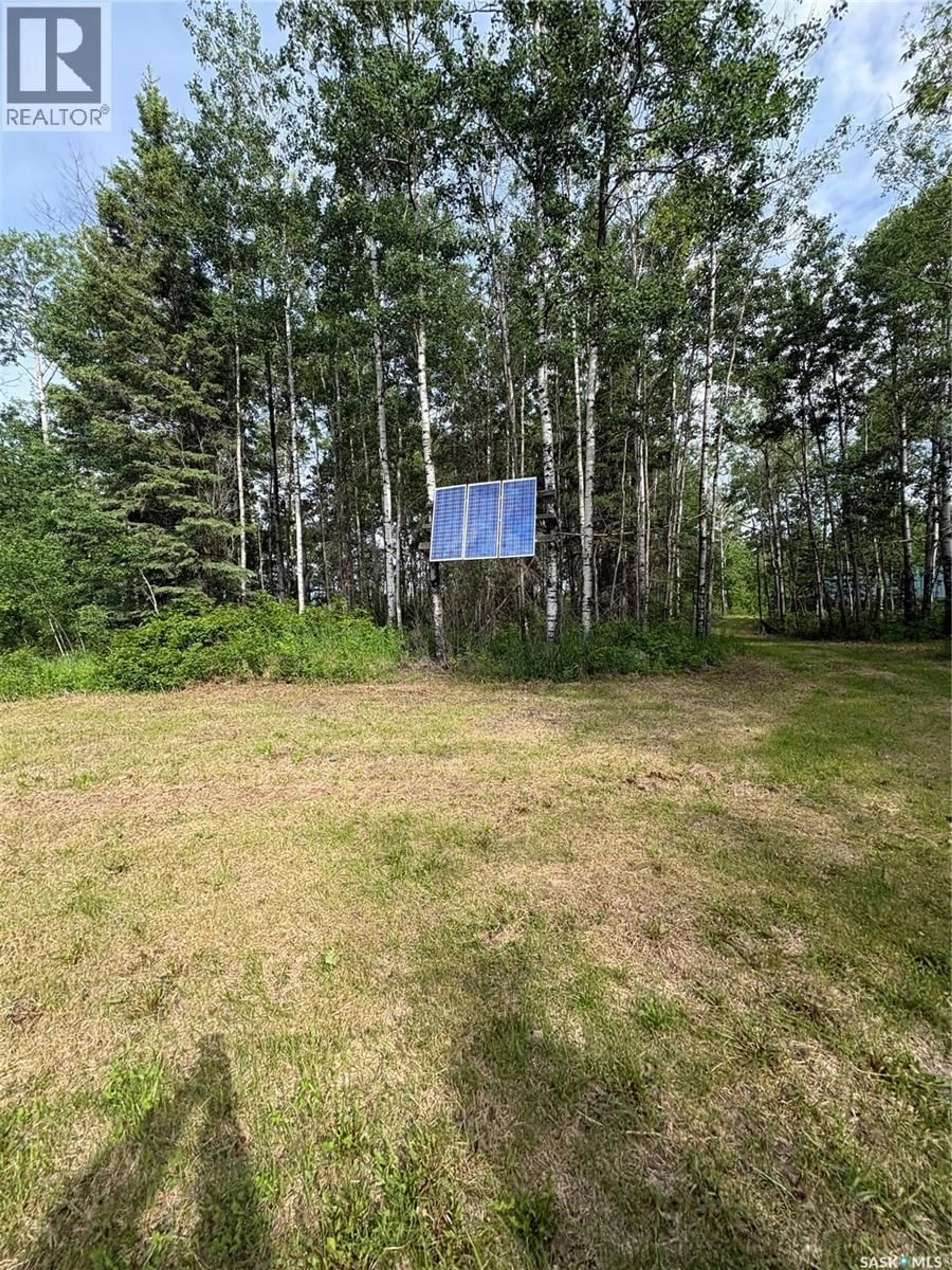 A pic from outside/outdoor area/front of a property/back of a property/a pic from drone, forest/trees view for SCHUTTE LAKE ACREAGE, Hazel Dell Rm No. 335 Saskatchewan S0A0W0