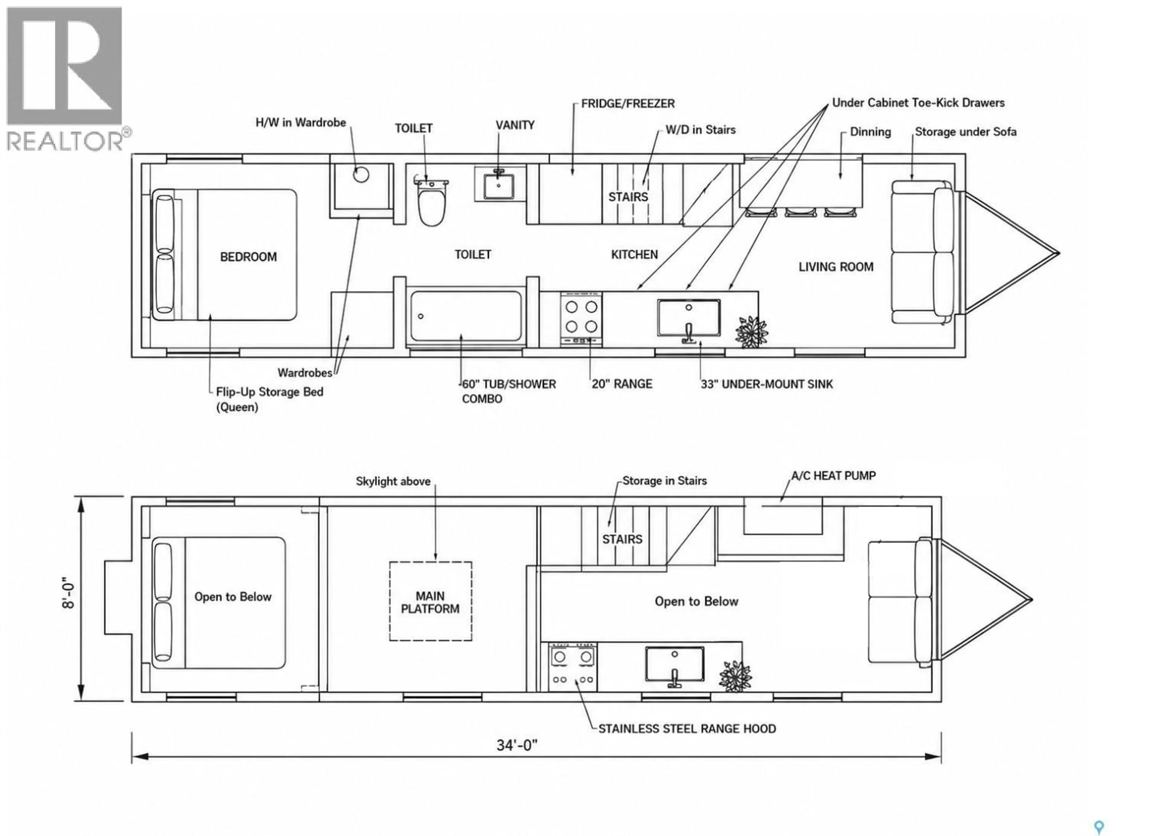 Floor plan for 14 WILLOW ROAD, Dixon Lake Saskatchewan S0K1A0