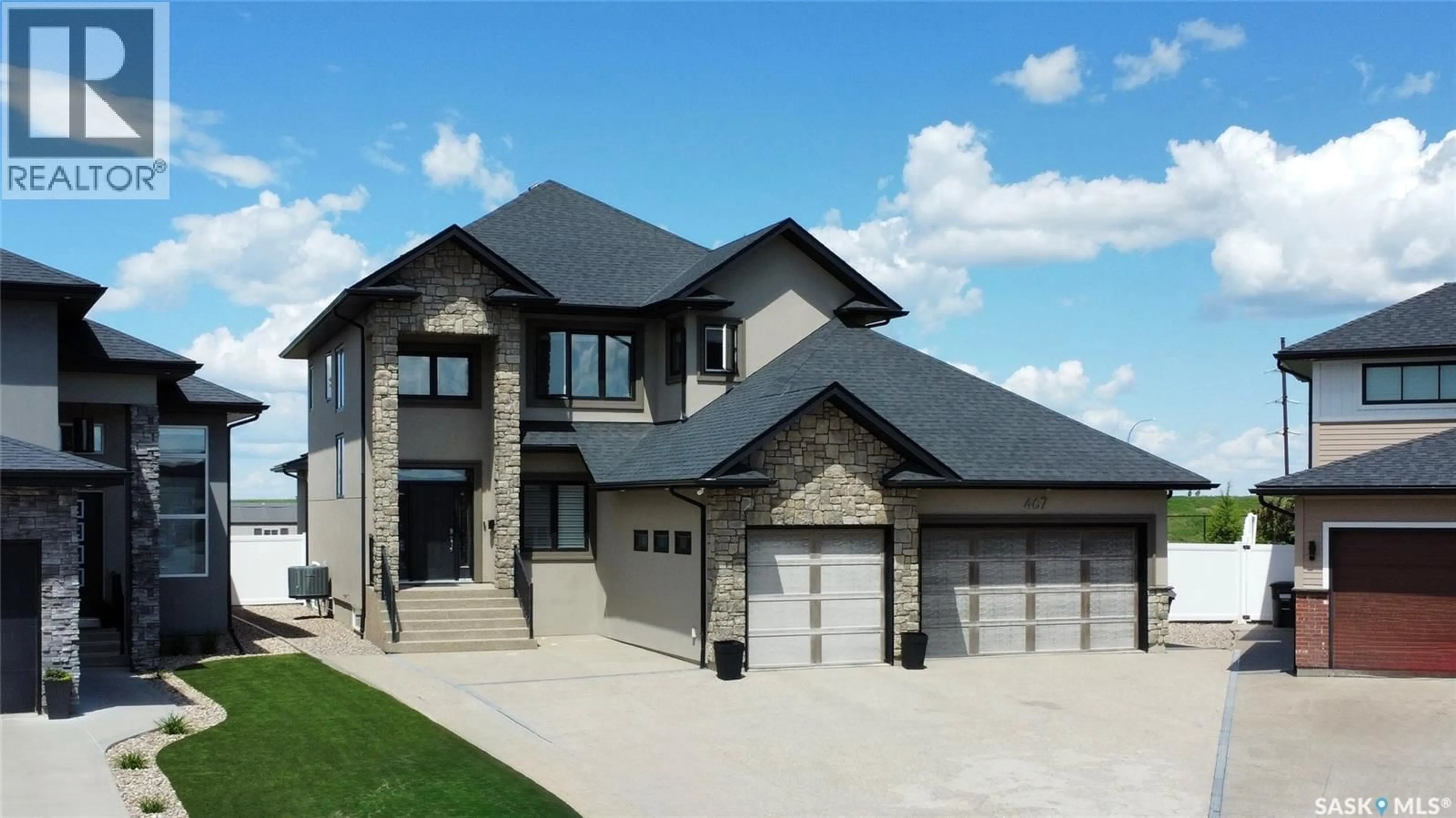Home with brick exterior material, street for 467 MAHABIR CRESCENT, Saskatoon Saskatchewan S7W0J7