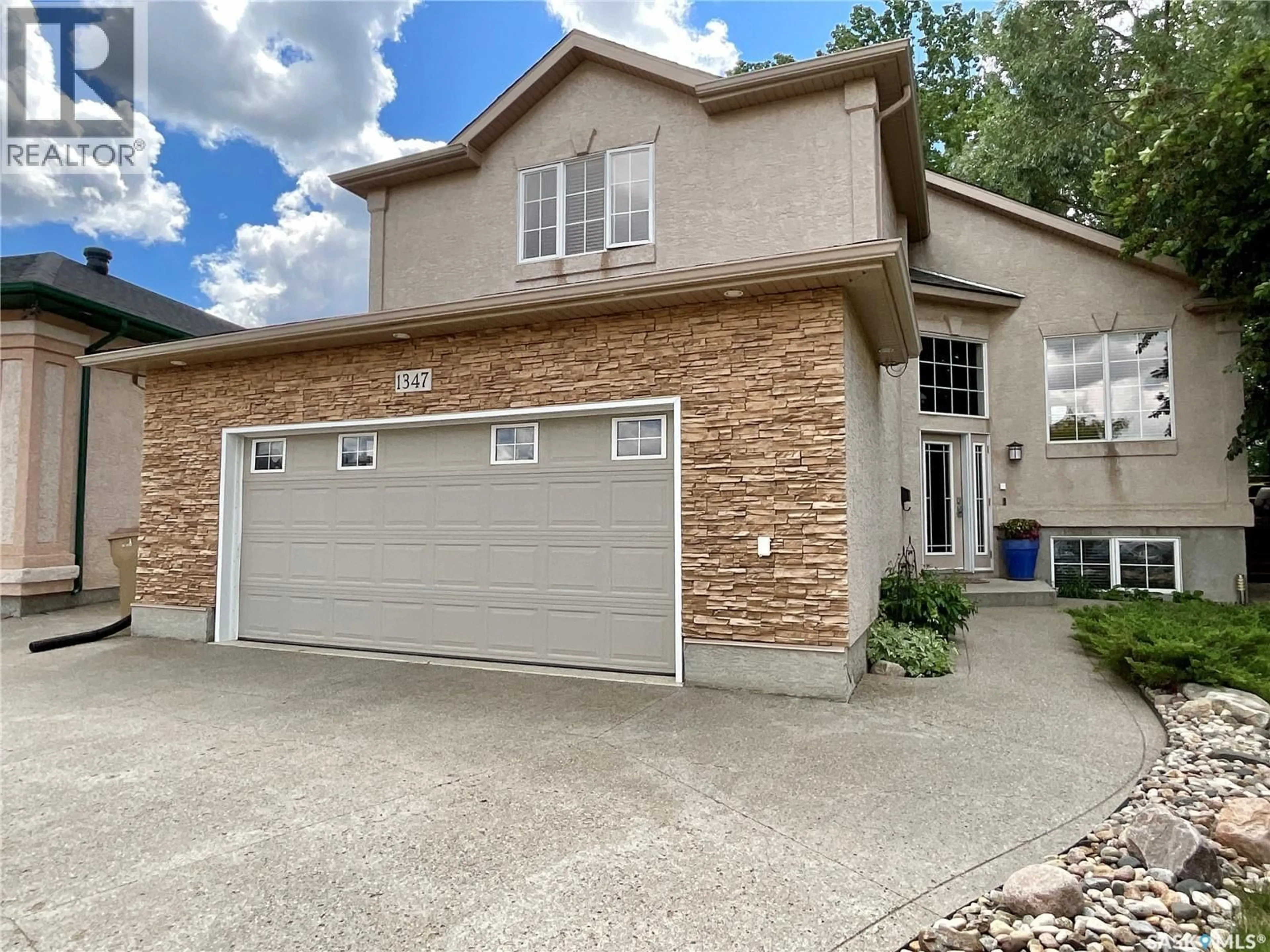 Home with brick exterior material, street for 1347 HLECK PLACE, Regina Saskatchewan S4X4R2