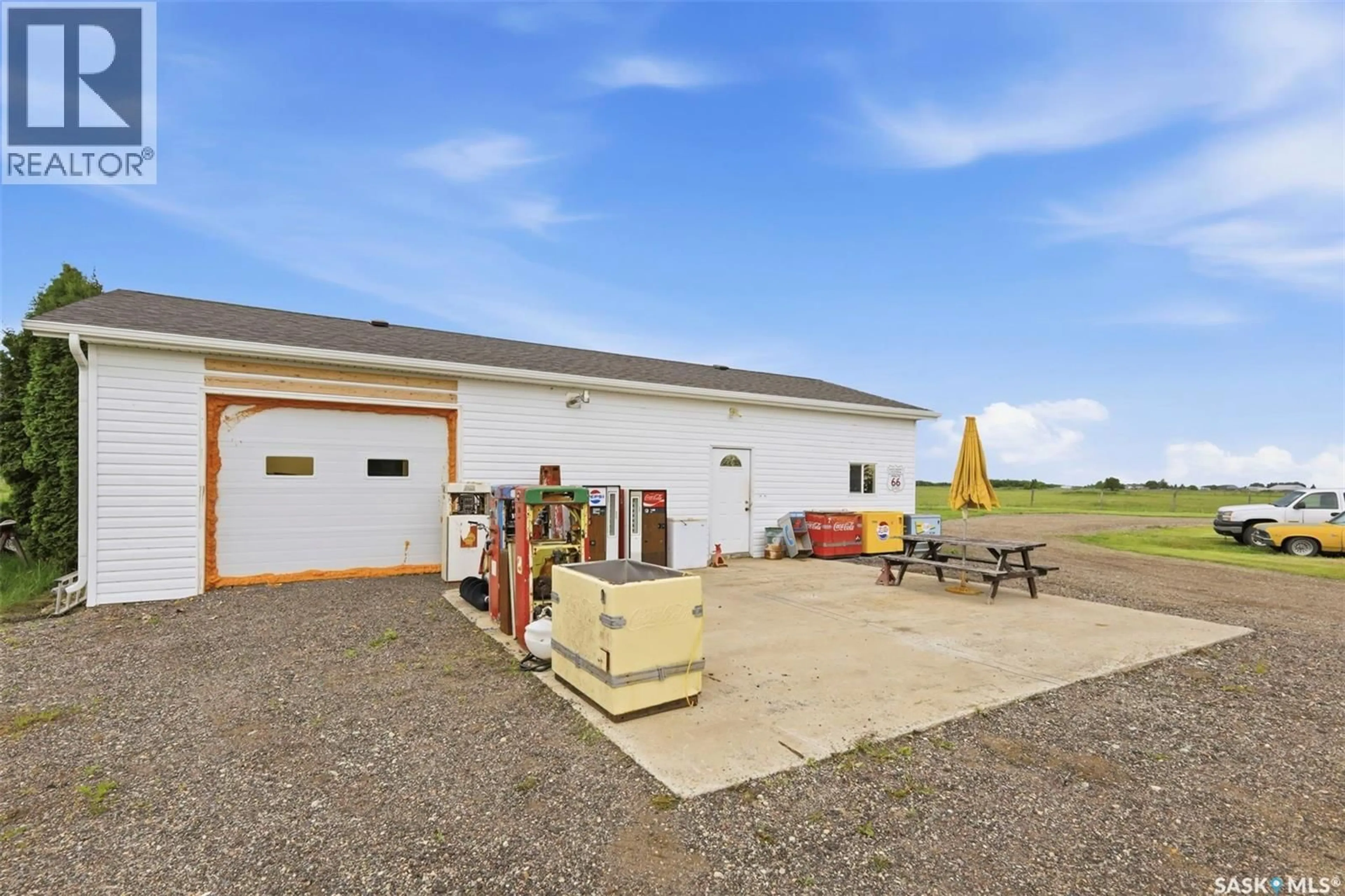 A pic from outside/outdoor area/front of a property/back of a property/a pic from drone, building for STUSHNOFF ACREAGE, Corman Park Rm No. 344 Saskatchewan S0K0A2