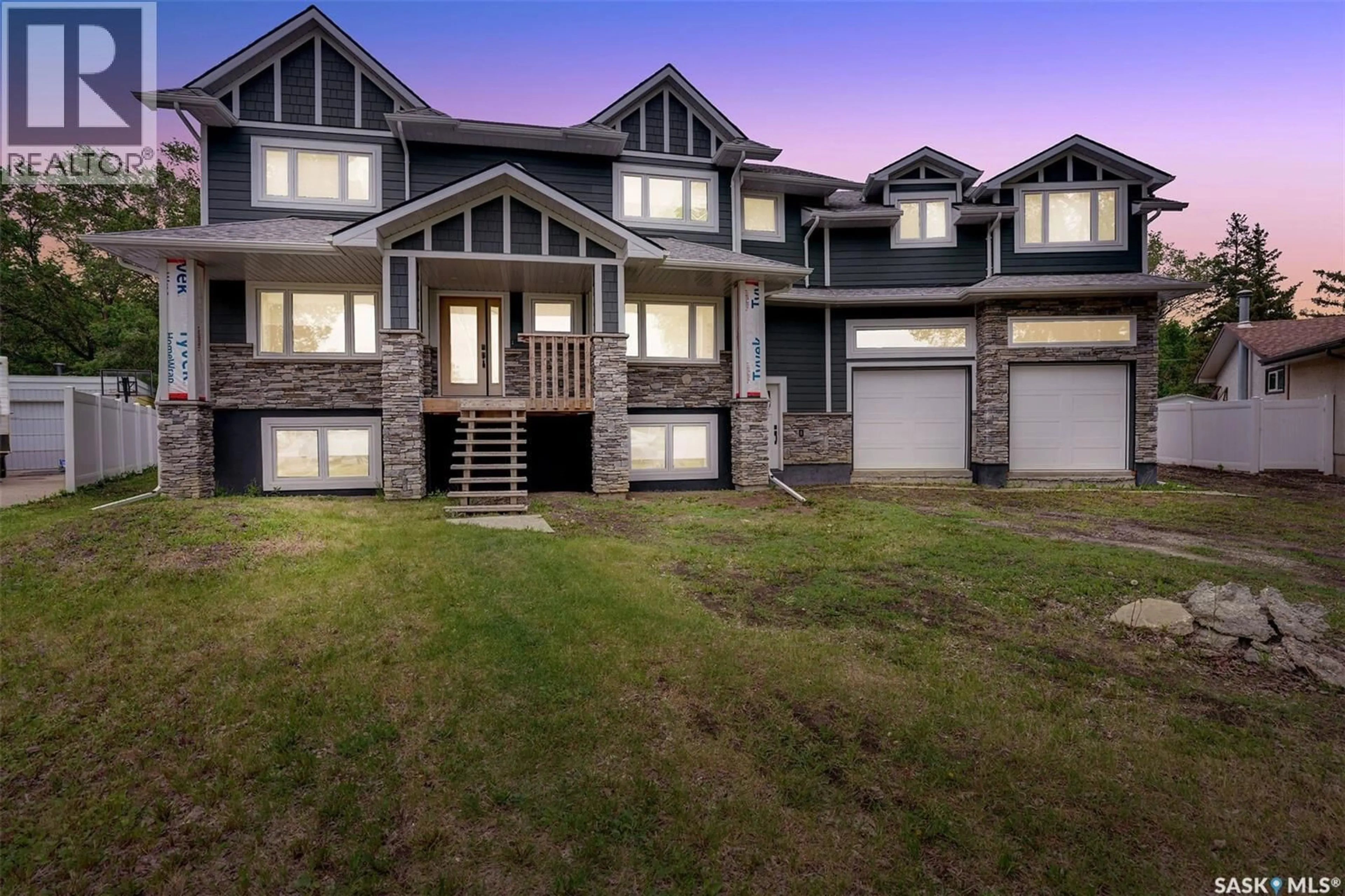 Home with vinyl exterior material, street for 67 COWBURN CRESCENT, Regina Saskatchewan S4S5R8