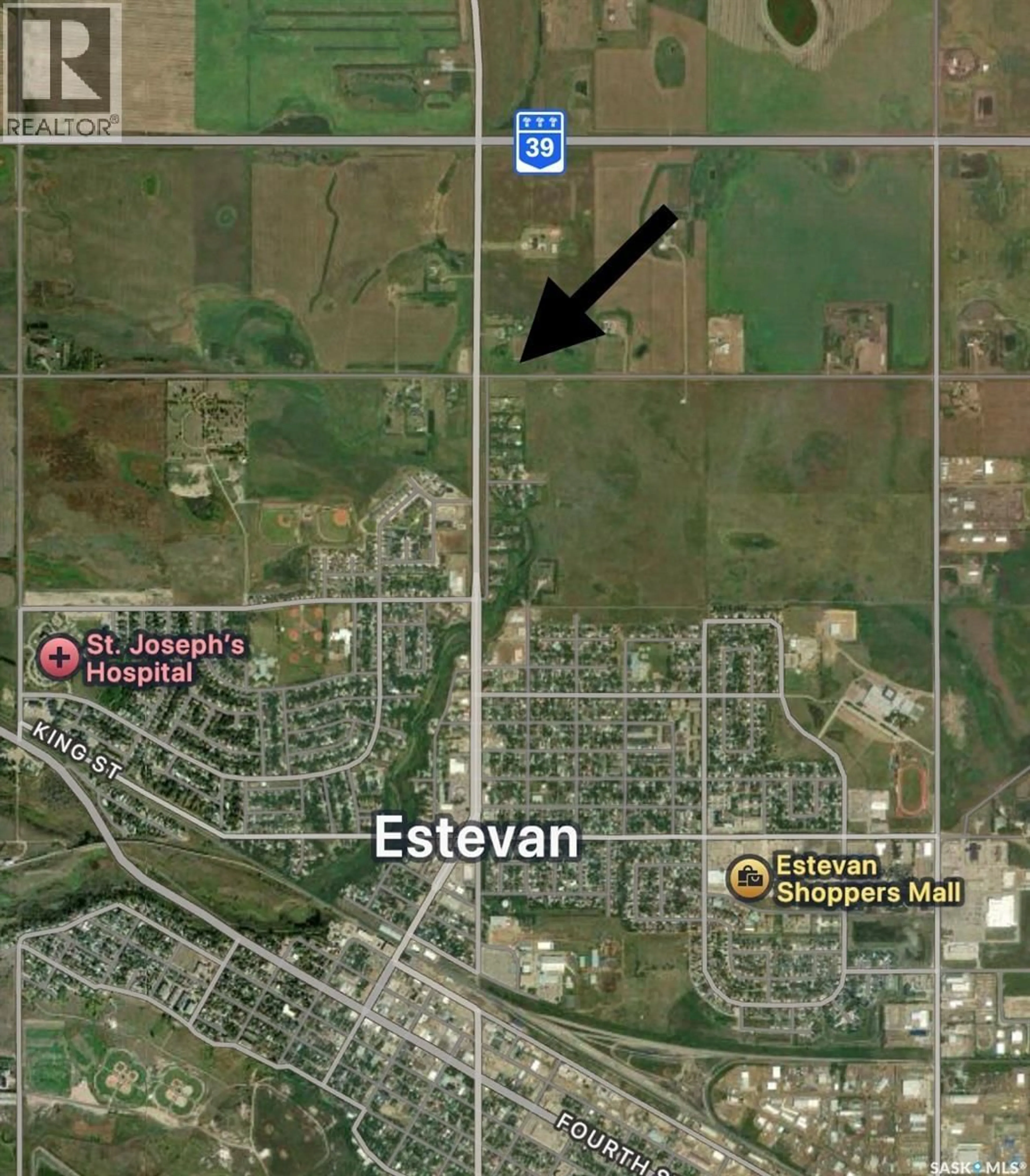 Picture of a map for 13.44 ROSS ACREAGE ACRES, Estevan Rm No. 5 Saskatchewan S4A2A2