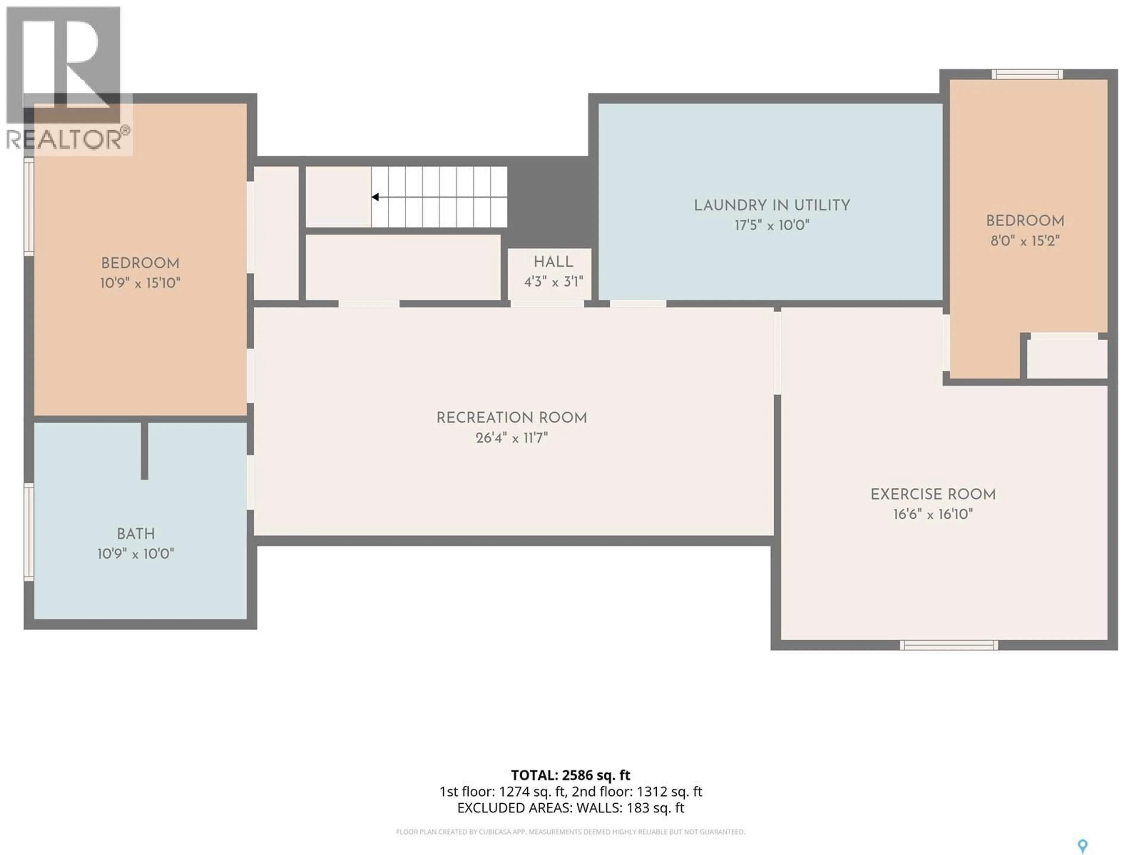 Floor plan for 27.83 RIVERSIDE ACREAGE, Qu'Appelle River Saskatchewan S0G3C0