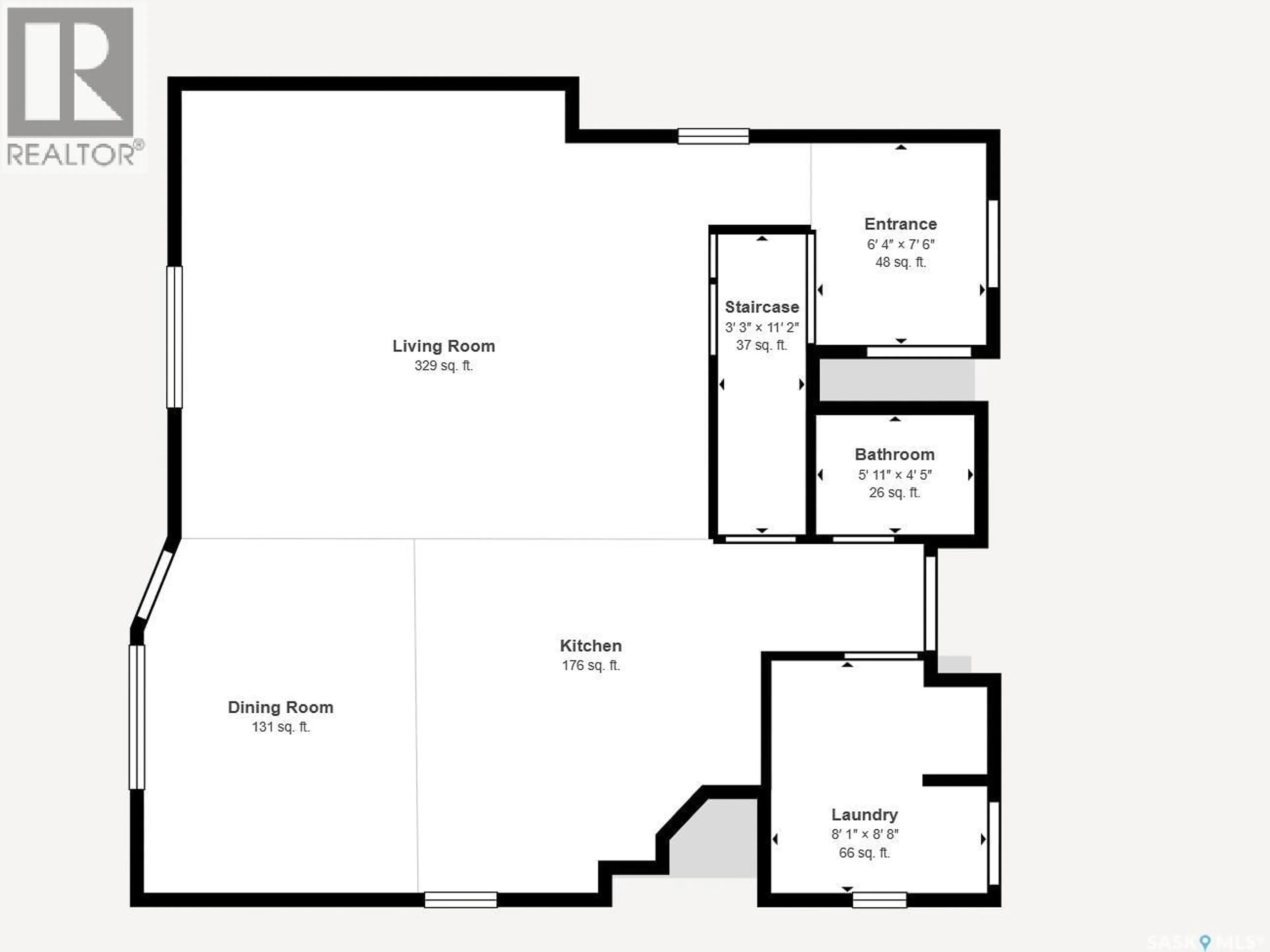 Floor plan for E - 3254 PEYSON BAY, Regina Saskatchewan S4V2W8