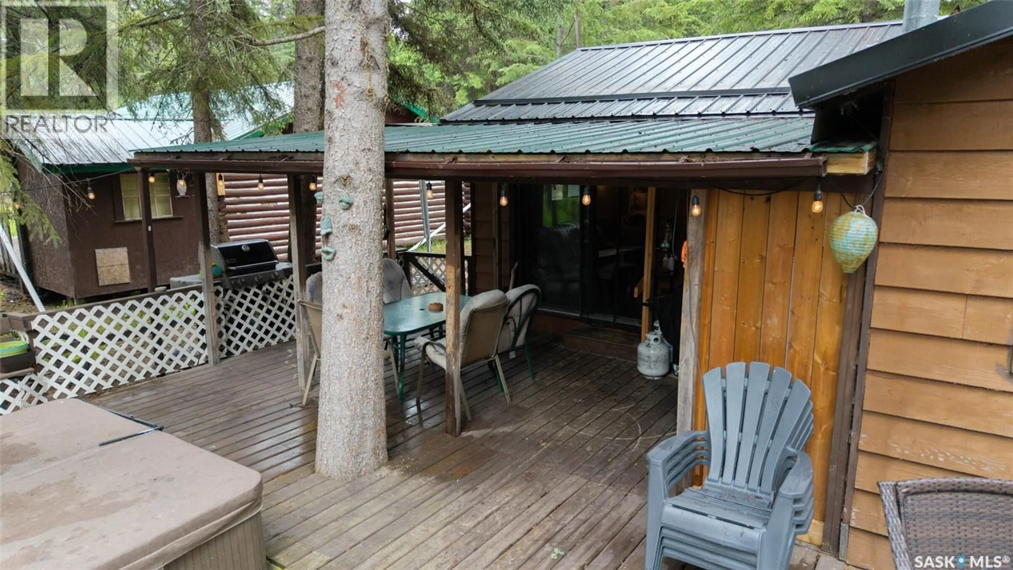 Patio, forest/trees view for 18 GREIG STREET, Meadow Lake Provincial Park Saskatchewan S0M1A0