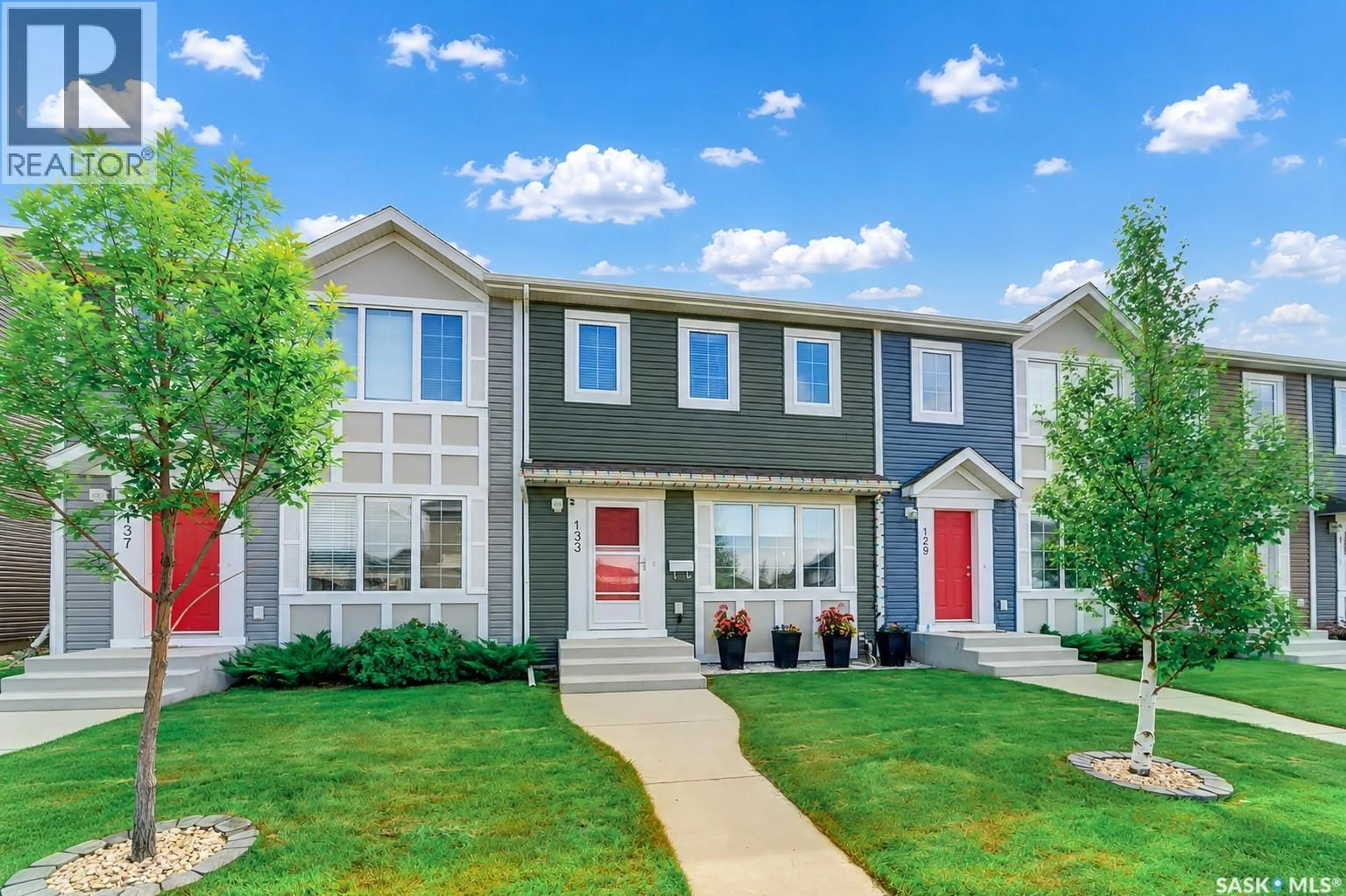 Home with vinyl exterior material, street for 133 CODETTE LANE, Martensville Saskatchewan S0K2T1