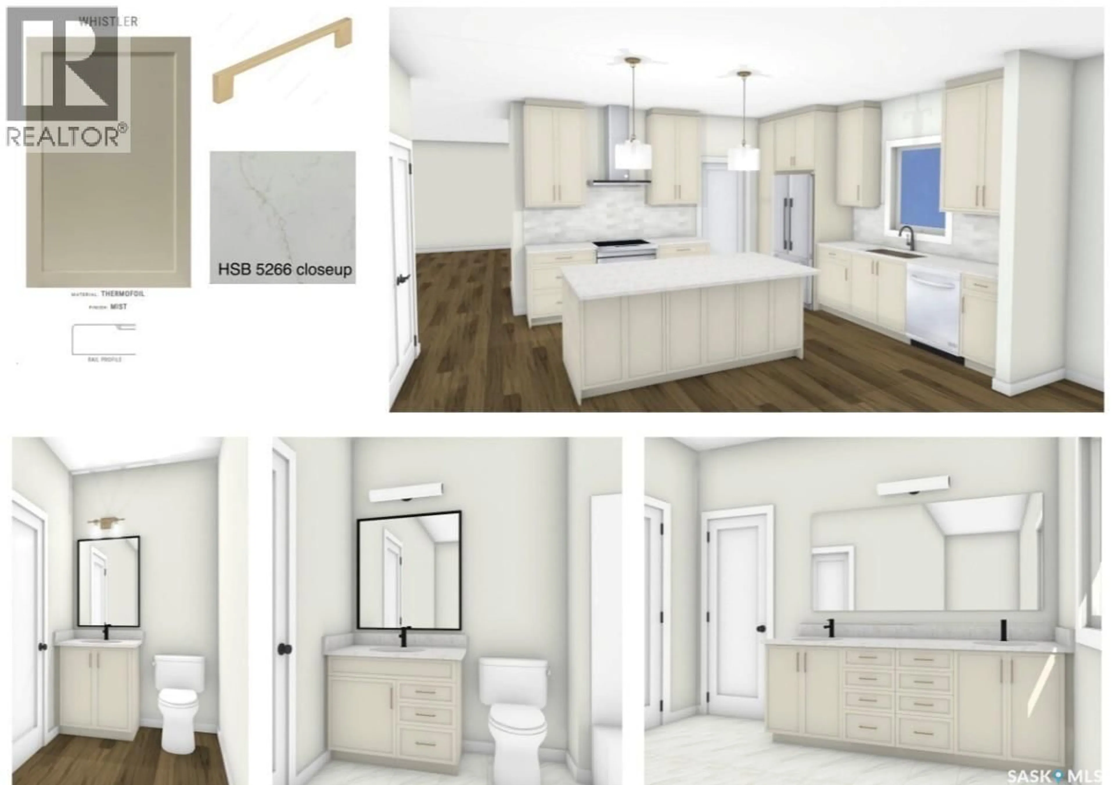 Open concept kitchen, unknown for 202 FROESE CRESCENT, Warman Saskatchewan S0K4S3