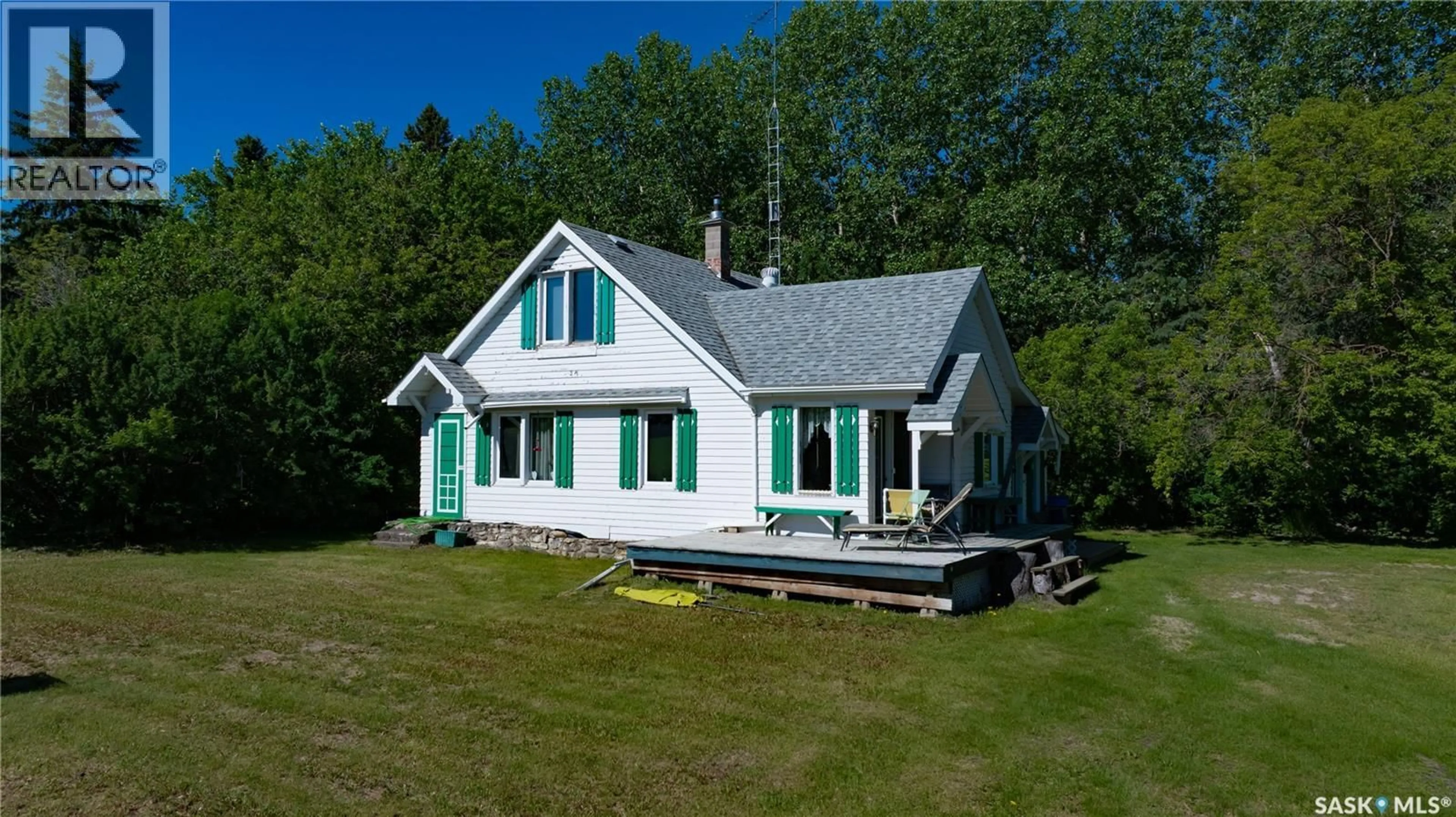 A pic from outside/outdoor area/front of a property/back of a property/a pic from drone, building for RIVER VALLEY ACRES, Willow Creek Rm No. 458 Saskatchewan S0E1A0
