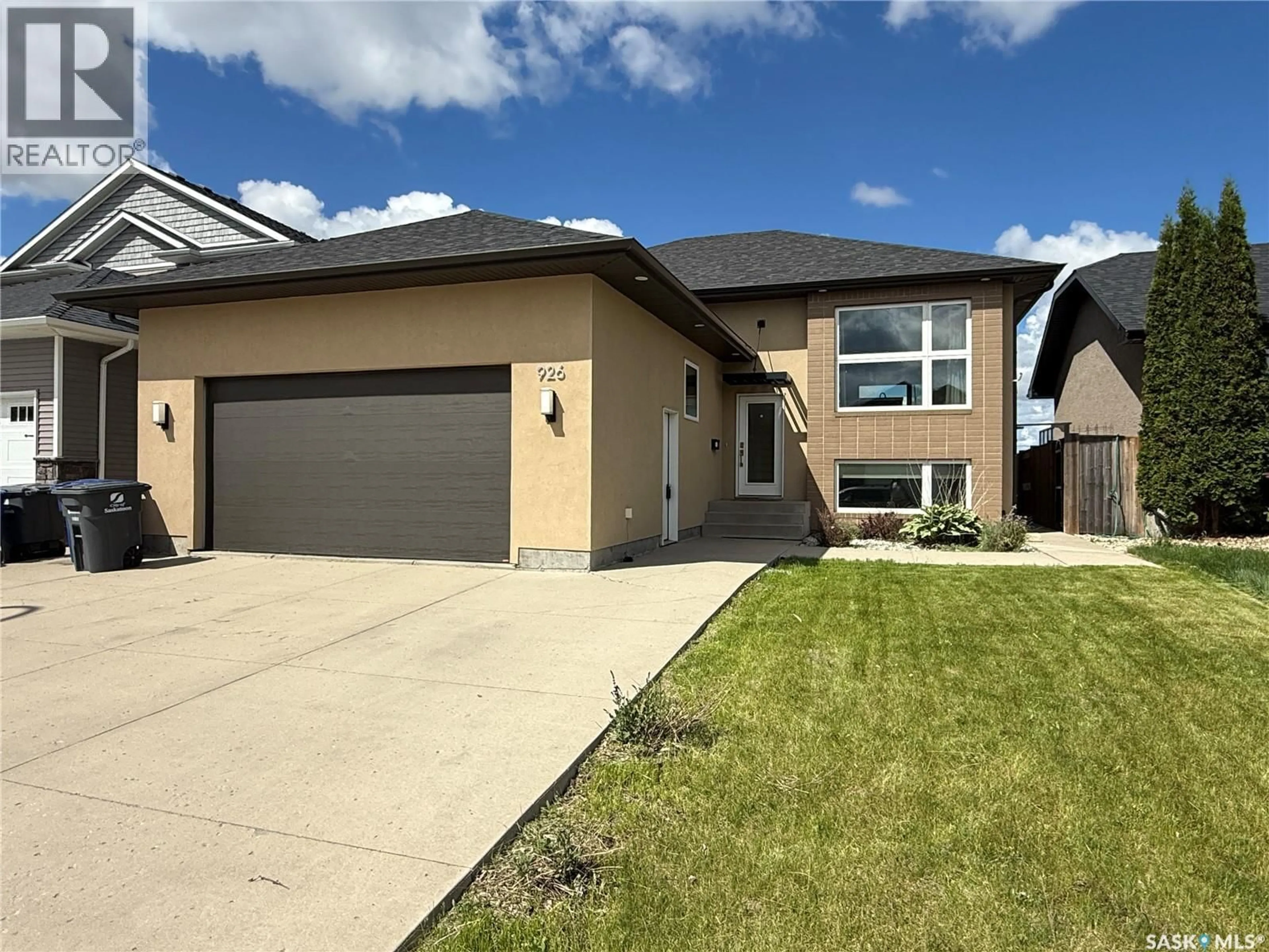 Home with brick exterior material, street for 926 WILKINS COURT, Saskatoon Saskatchewan S7W0C7