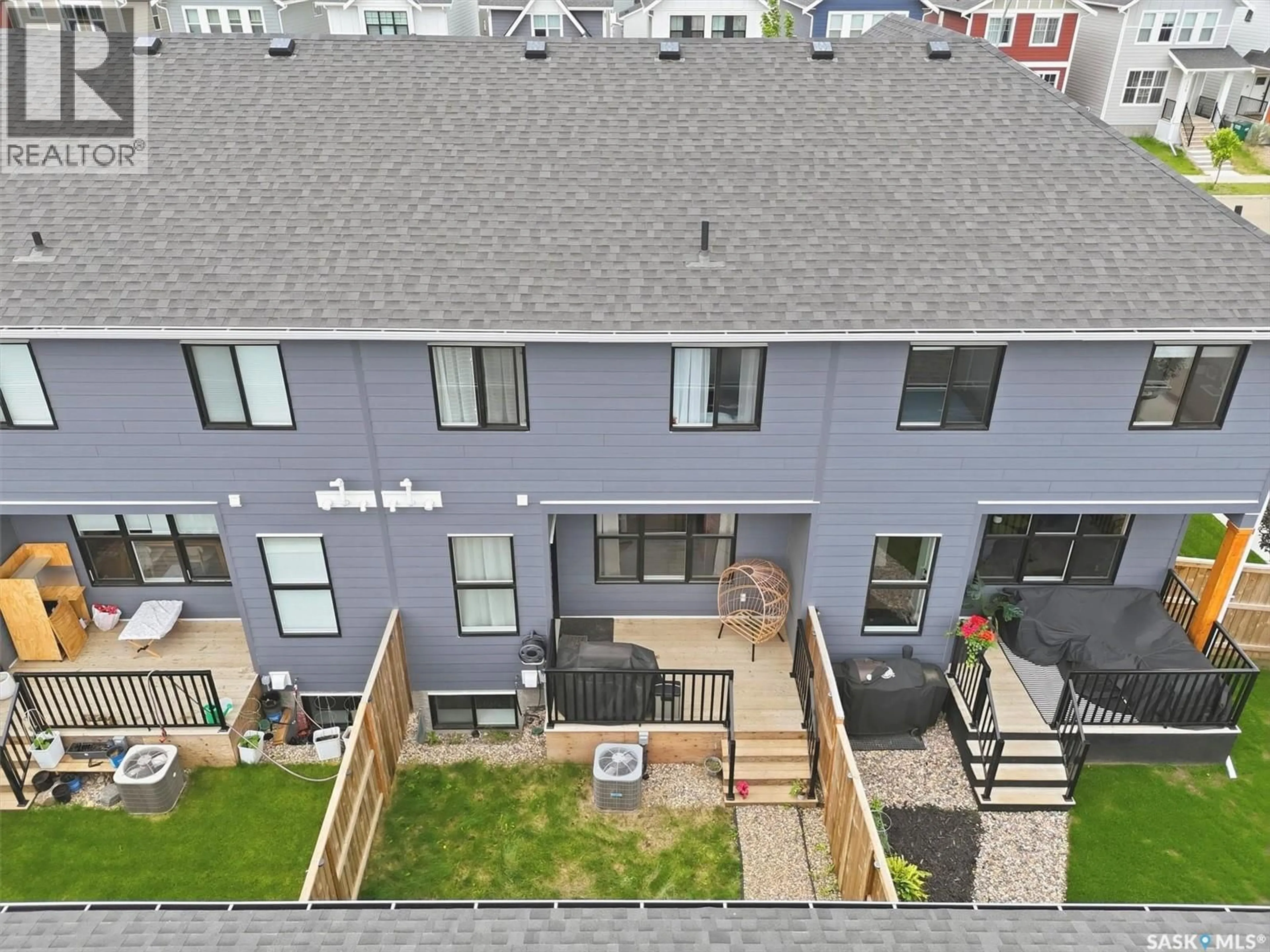 A pic from outside/outdoor area/front of a property/back of a property/a pic from drone, unknown for 149 ROSEWOOD BOULEVARD, Saskatoon Saskatchewan S7V0Z1