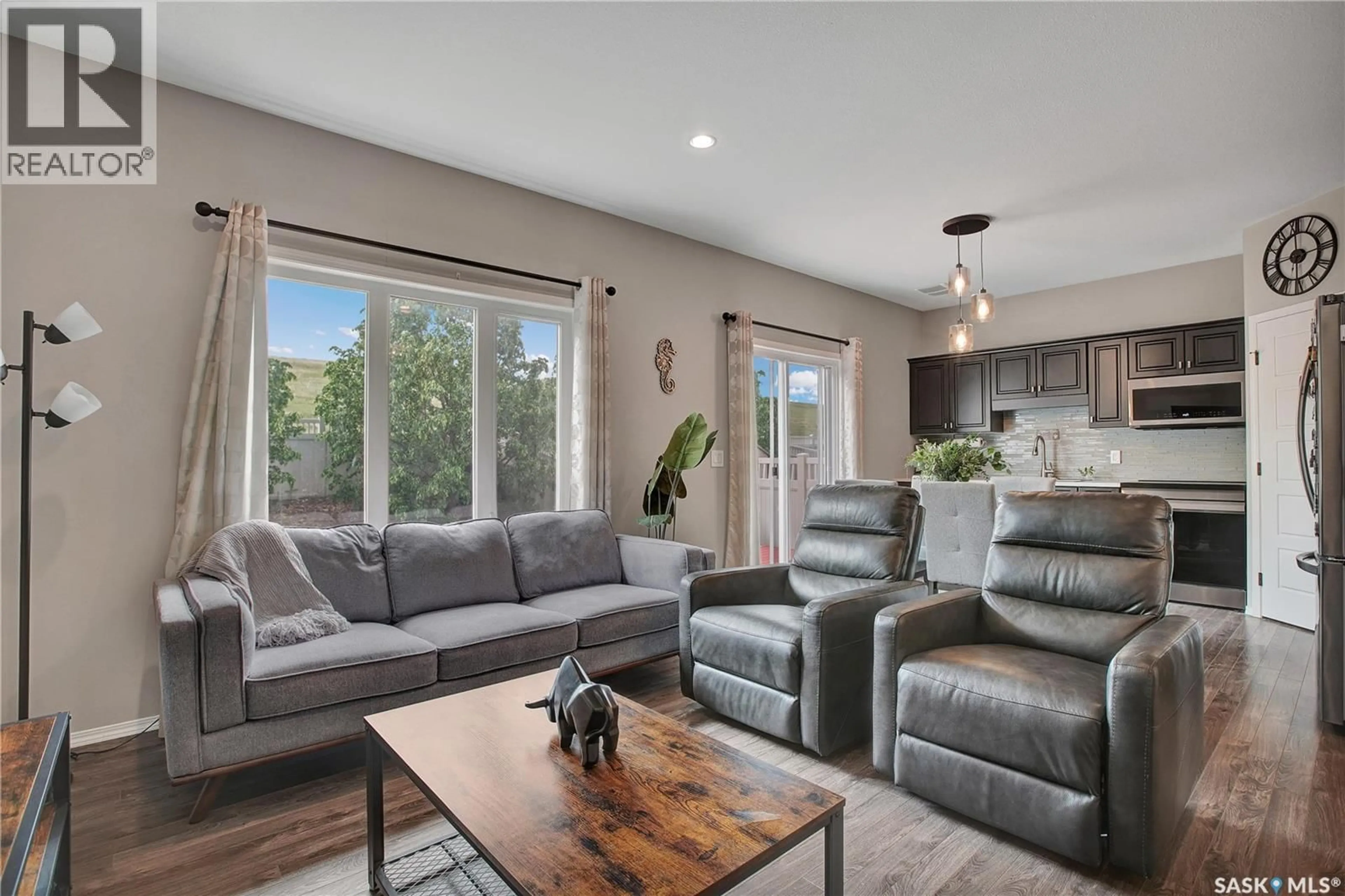 Living room with furniture, unknown for 742 150 LANGLOIS WAY, Saskatoon Saskatchewan S7T0L4