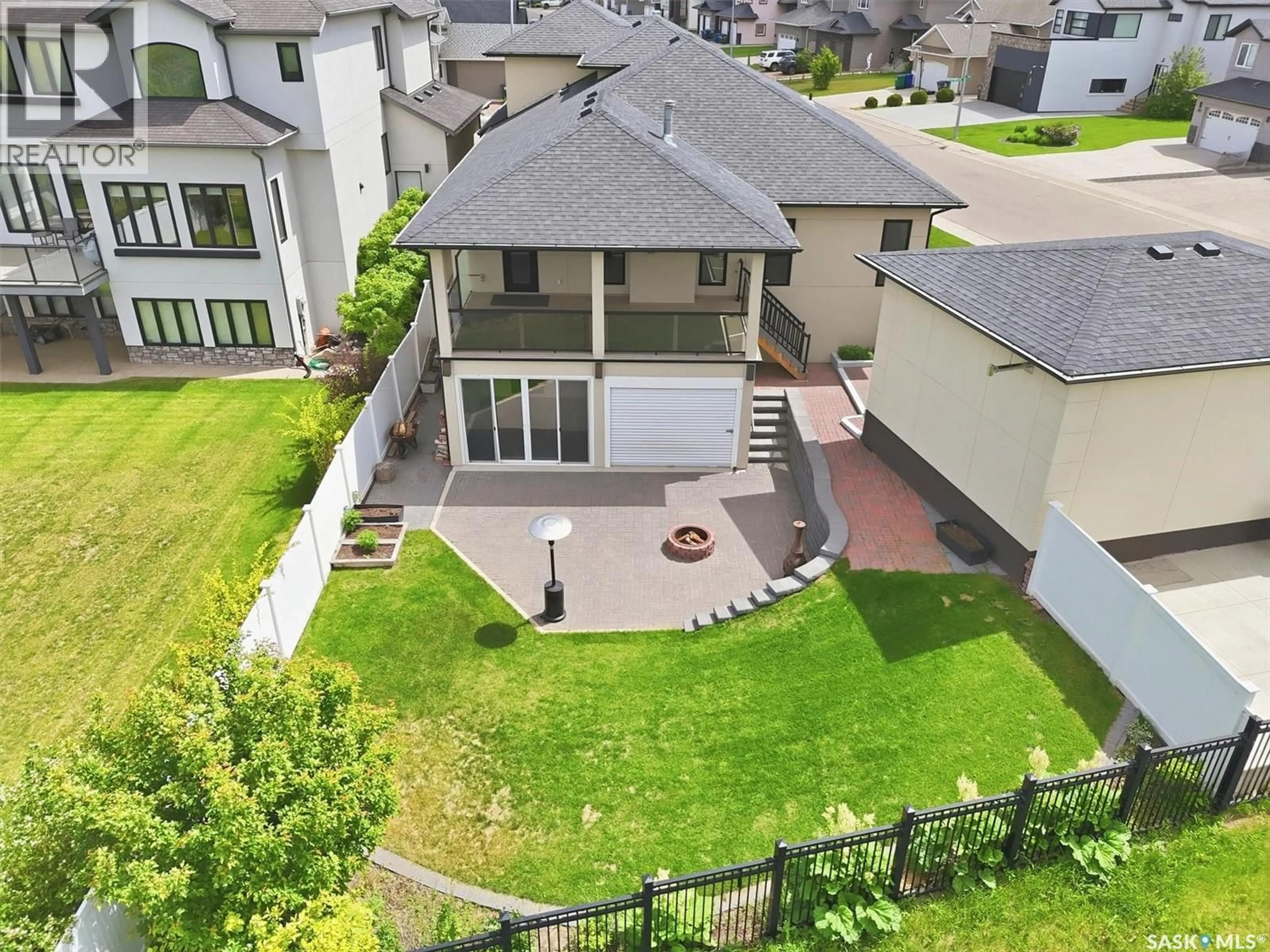 A pic from outside/outdoor area/front of a property/back of a property/a pic from drone, unknown for 327 HASTINGS LANE, Saskatoon Saskatchewan S7V0C8