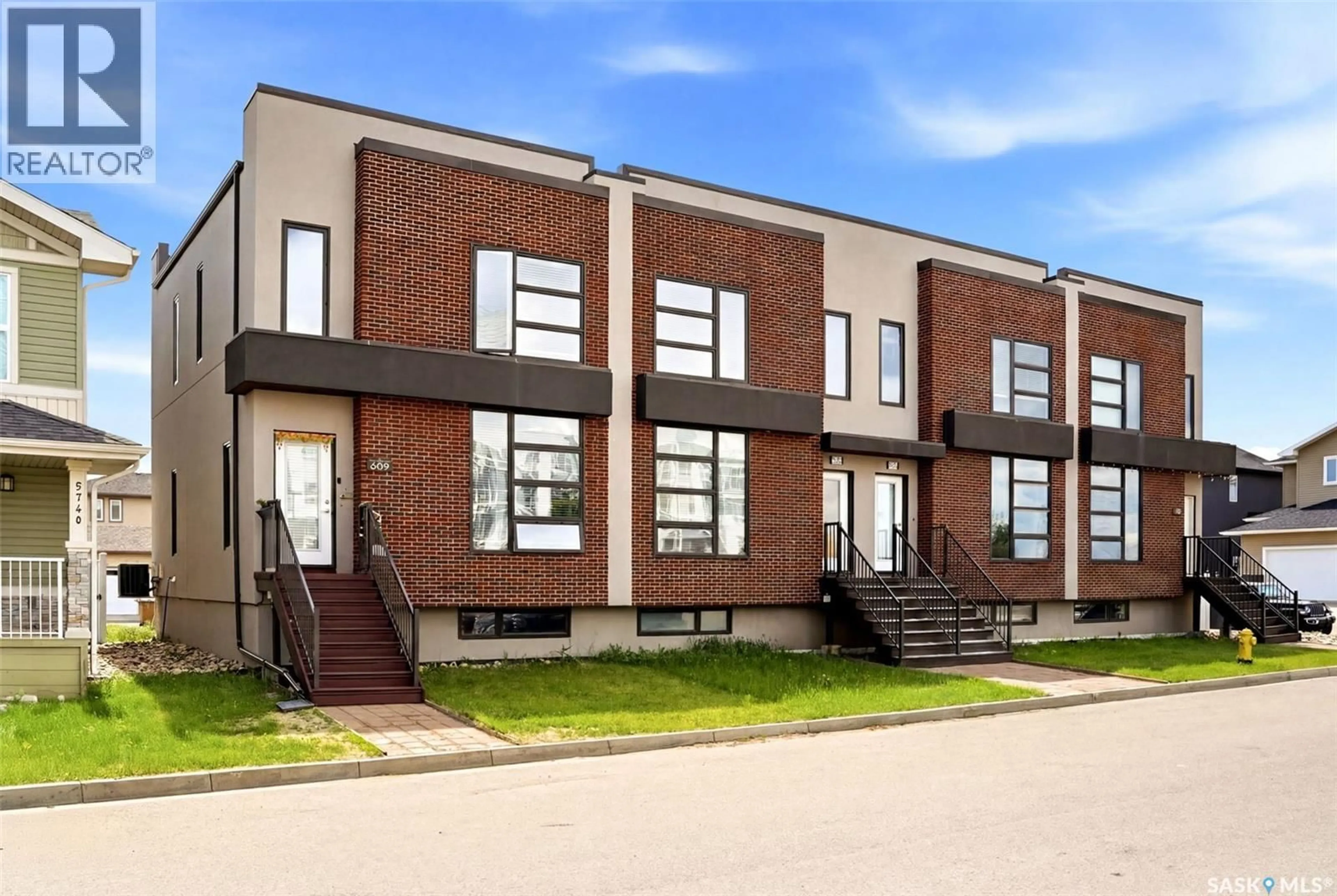 Home with brick exterior material, street for 5736 GLIDE CRESCENT, Regina Saskatchewan S4W0P1