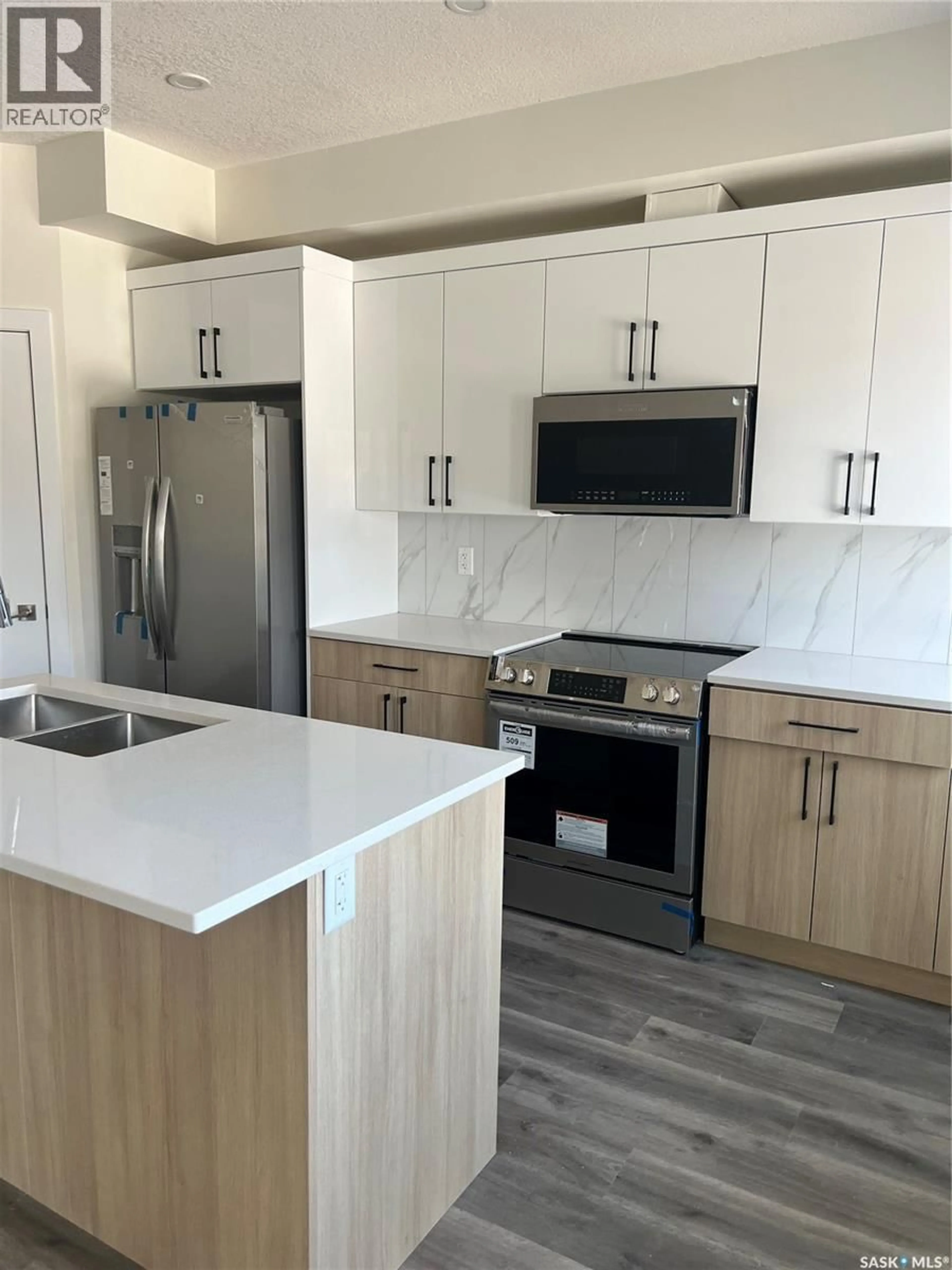 Open concept kitchen, unknown for B - 4513 GREEN BROOKS WAY, Regina Saskatchewan S4V3K5