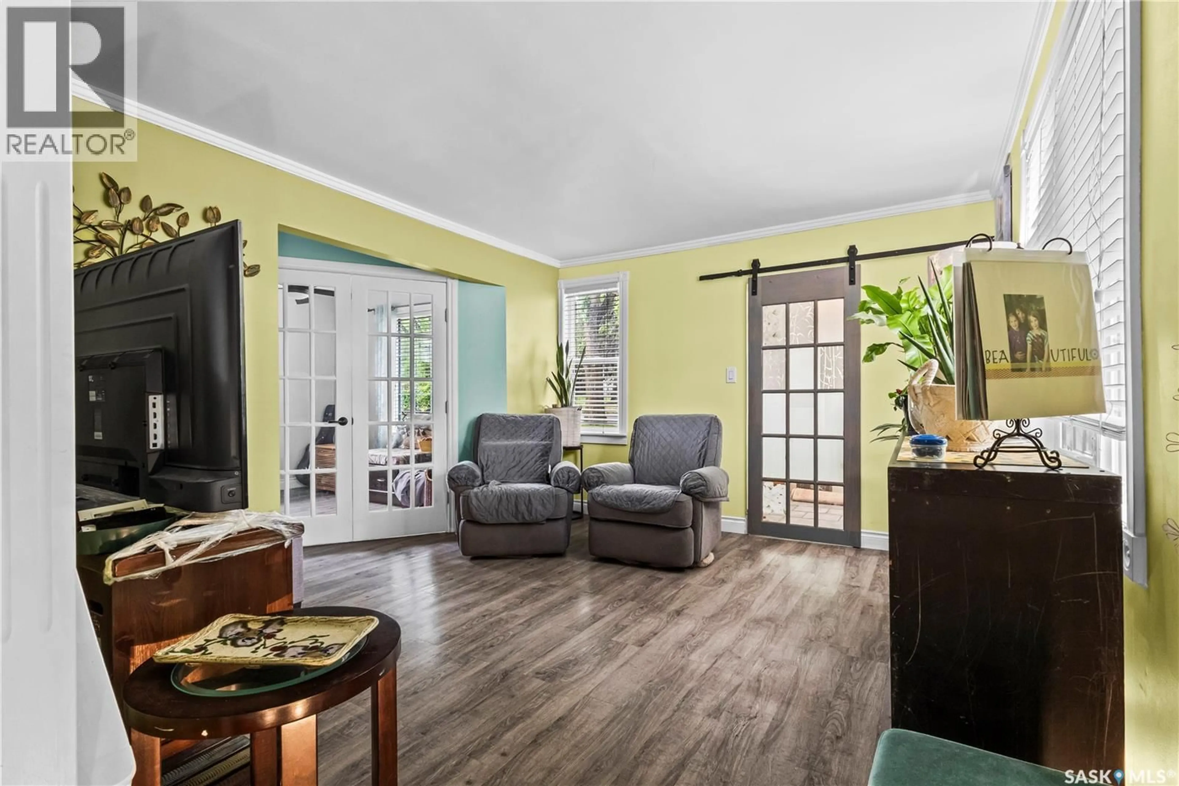 Living room with furniture, unknown for 616 20TH STREET, Prince Albert Saskatchewan S6V4H3