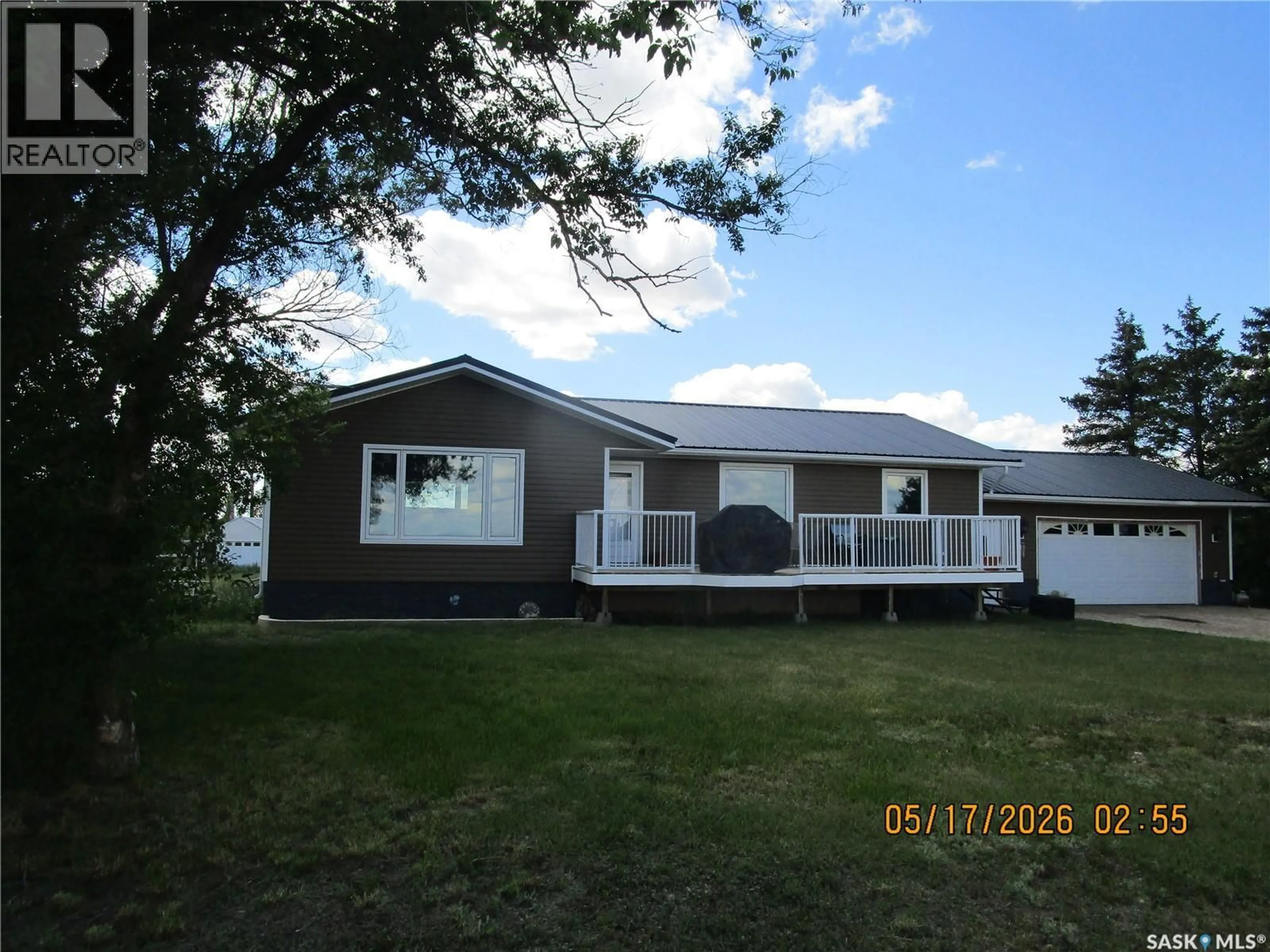 Home with vinyl exterior material, street for MONTEYNE ACREAGE, Poplar Valley Rm No. 12 Saskatchewan S0H0Z0