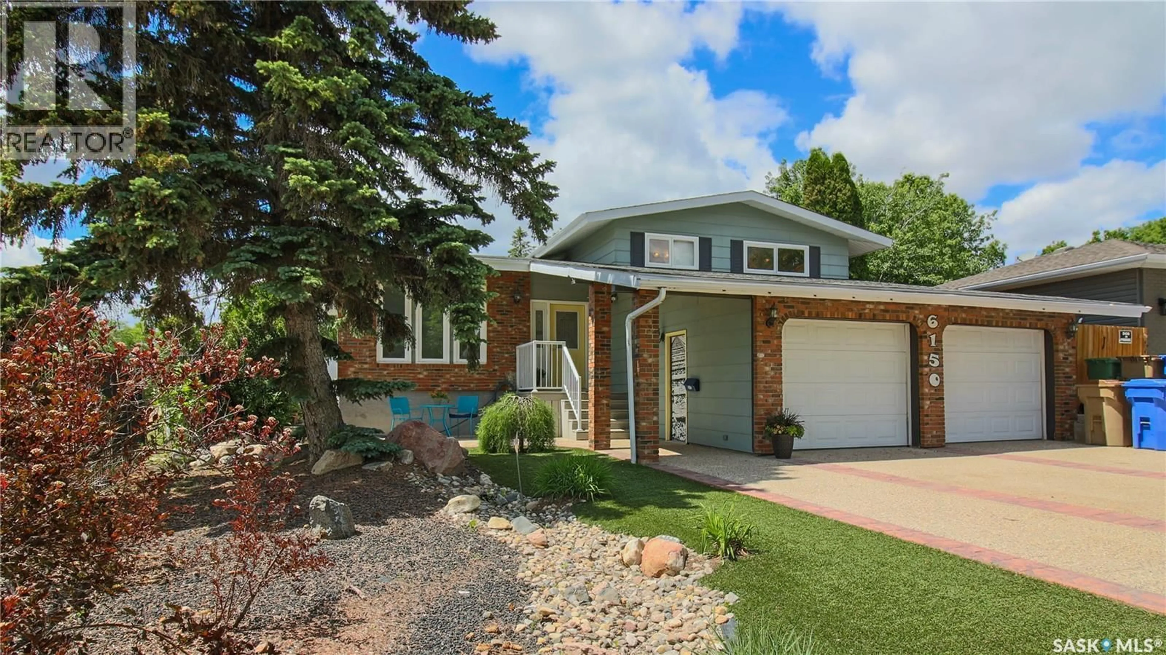 Home with brick exterior material, street for 6150 7TH AVENUE, Regina Saskatchewan S4T7G8