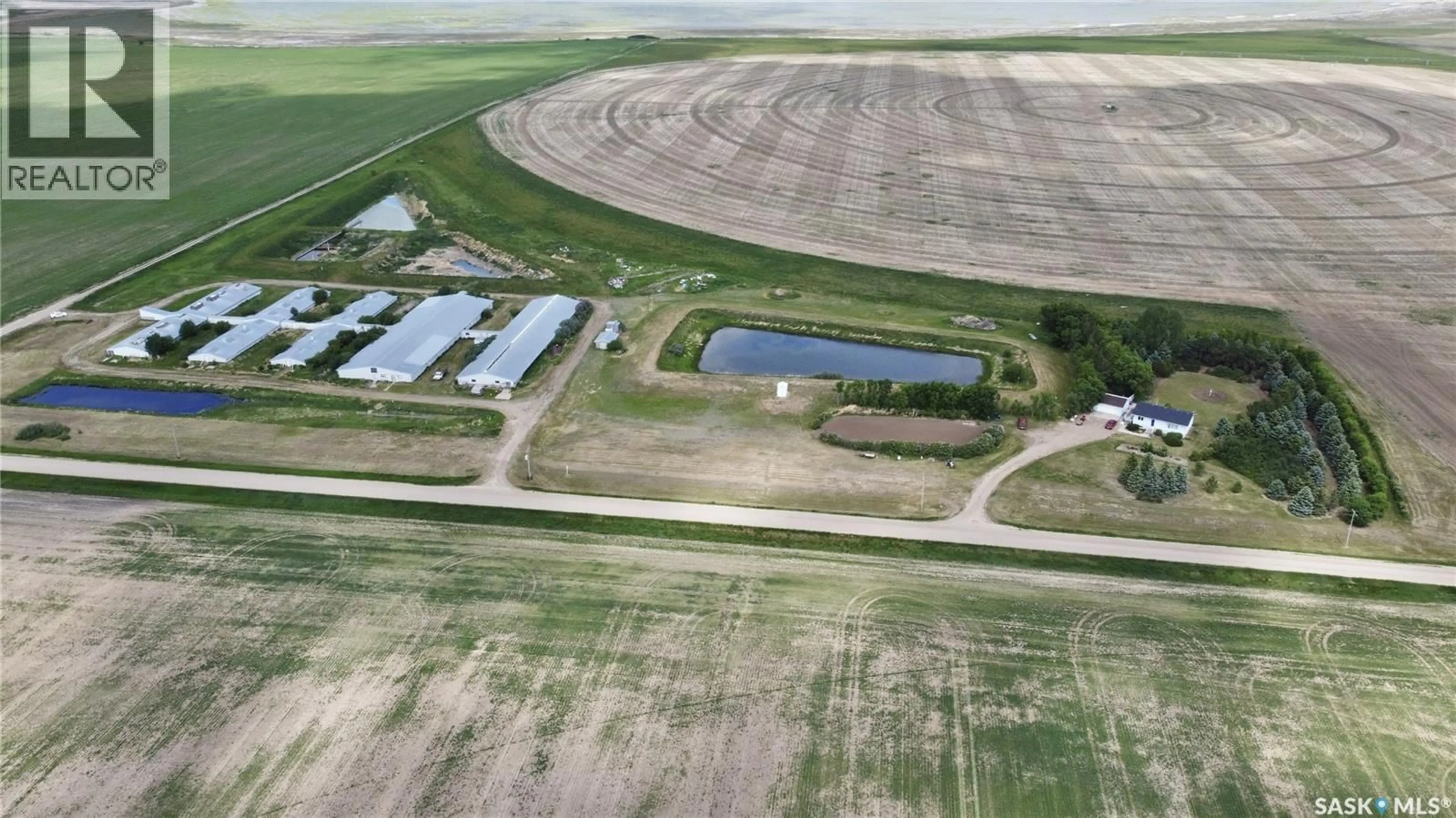 A pic from outside/outdoor area/front of a property/back of a property/a pic from drone, unknown for TULLIS ACREAGE, Coteau Rm No. 255 Saskatchewan S0L1Z0