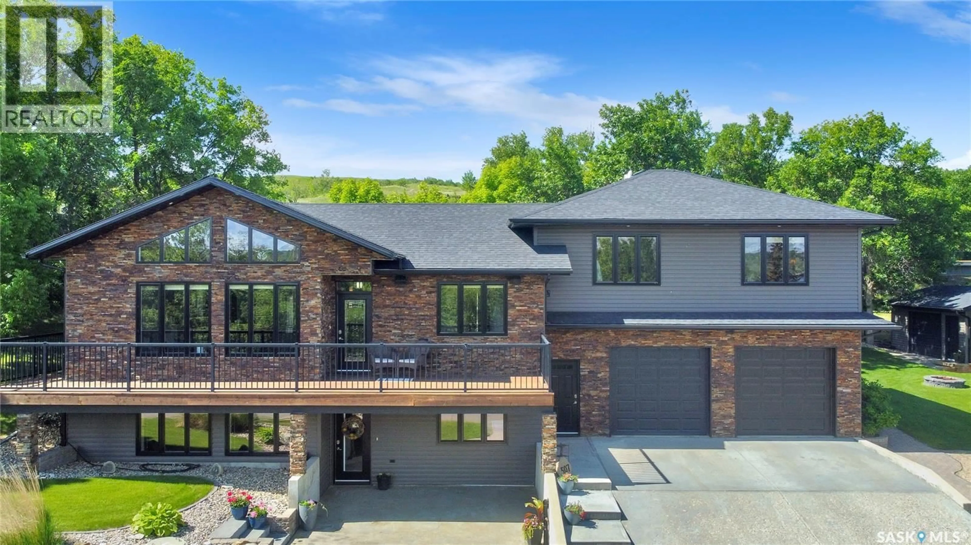 Home with brick exterior material, unknown for 507 TATANKA DRIVE, Buffalo Pound Lake Saskatchewan S0H0S0