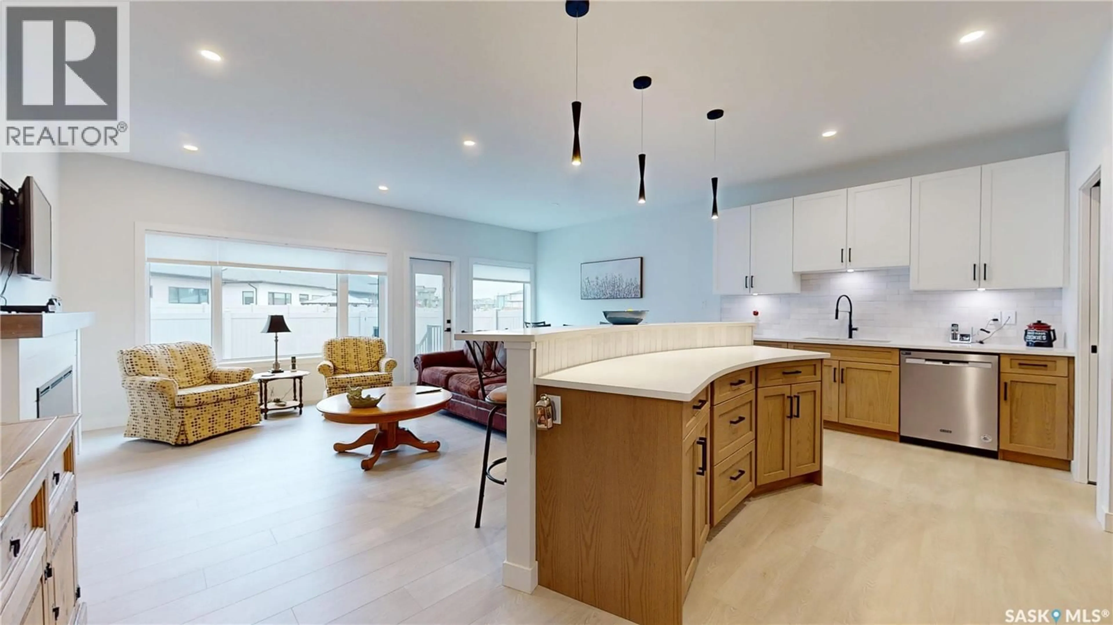 Open concept kitchen, ceramic/tile floor for 136 3121 GREEN BANK ROAD, Regina Saskatchewan S4V3X5