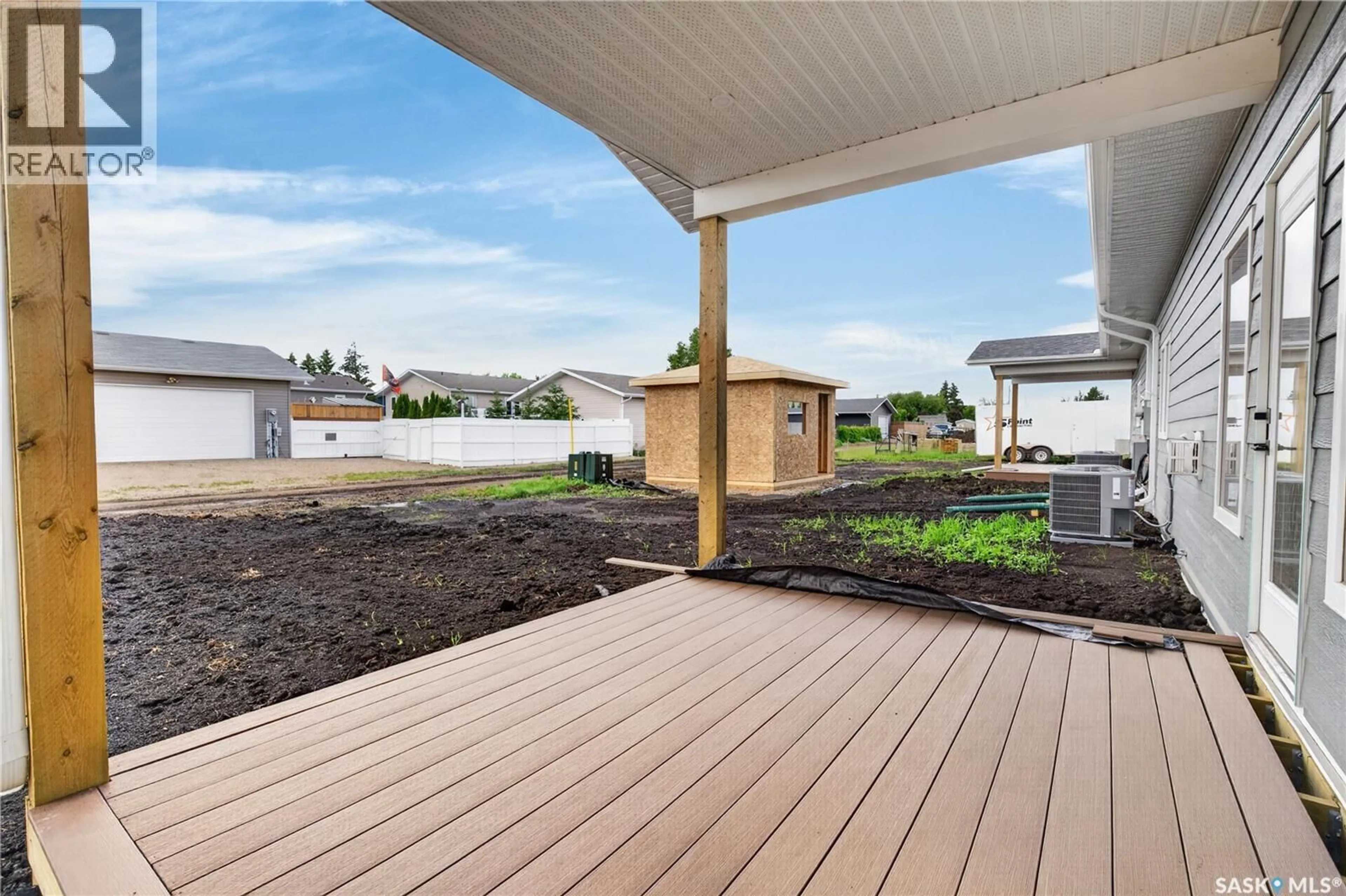 Patio, unknown for 223 BABINGTON AVENUE, Melfort Saskatchewan S0E1A0