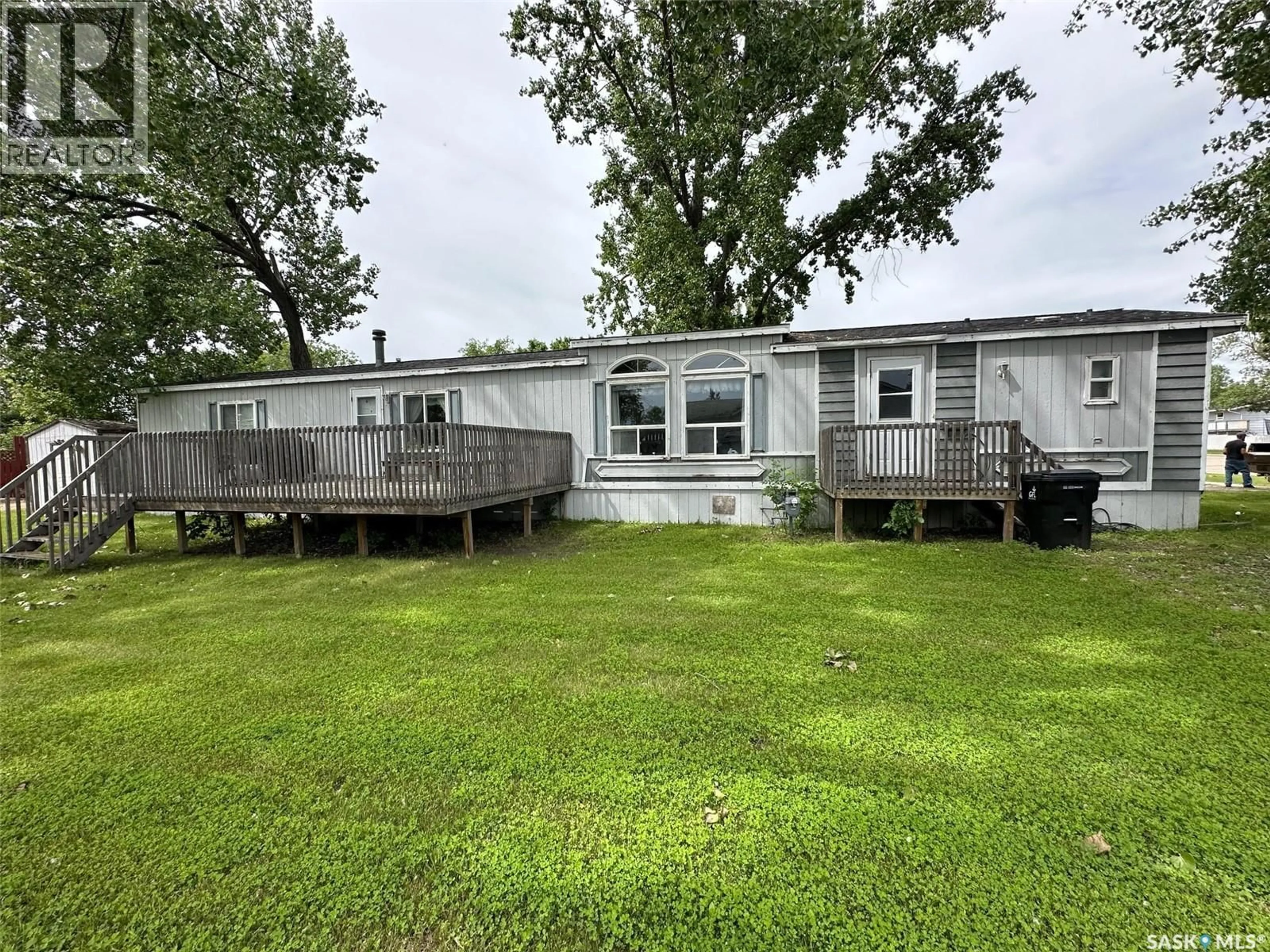 A pic from outside/outdoor area/front of a property/back of a property/a pic from drone, water/lake/river/ocean view for 230 MAIN STREET, Bienfait Saskatchewan S0C0M0