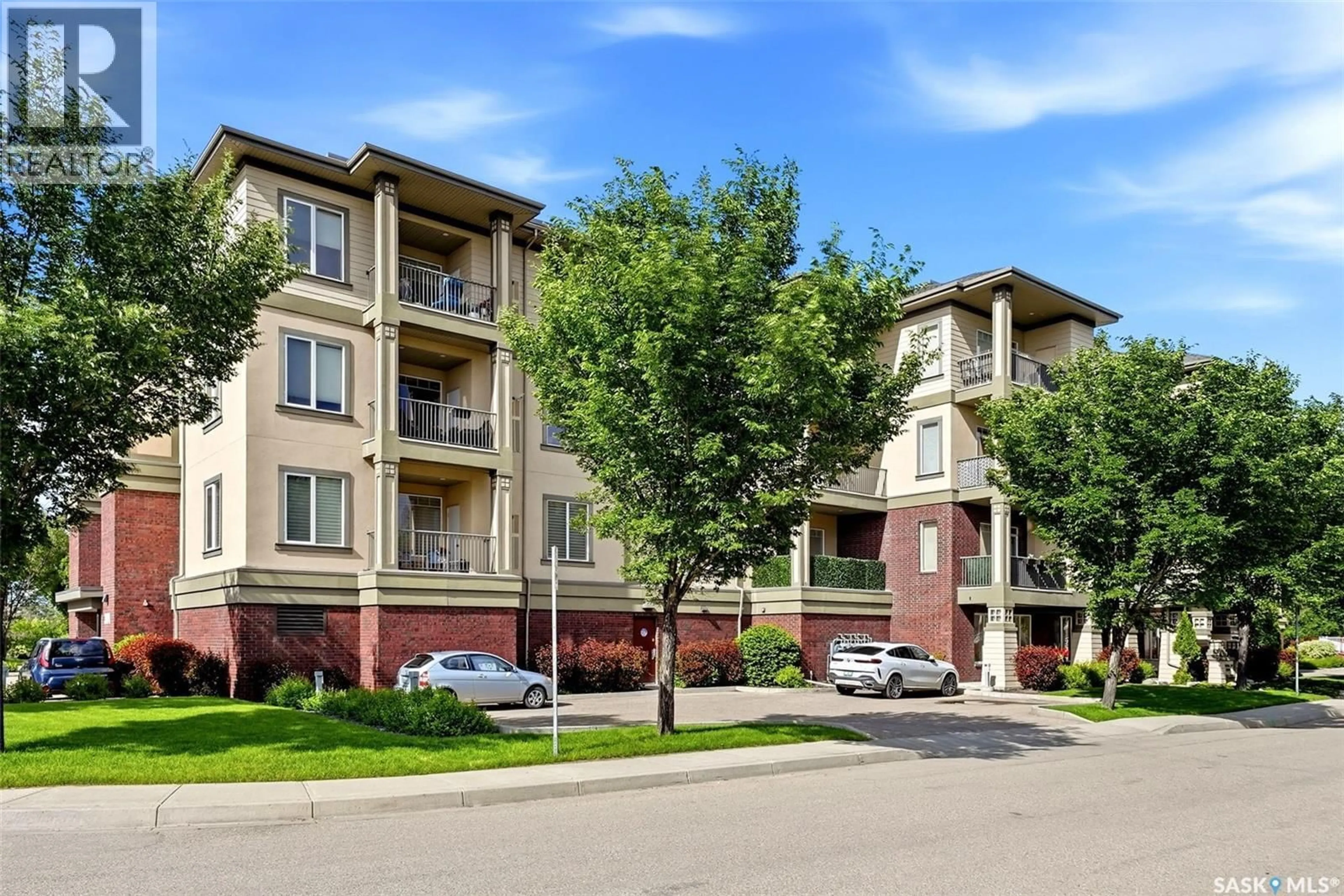 A pic from outside/outdoor area/front of a property/back of a property/a pic from drone, unknown for 410 - 3501 EVANS COURT, Regina Saskatchewan S4S0A9