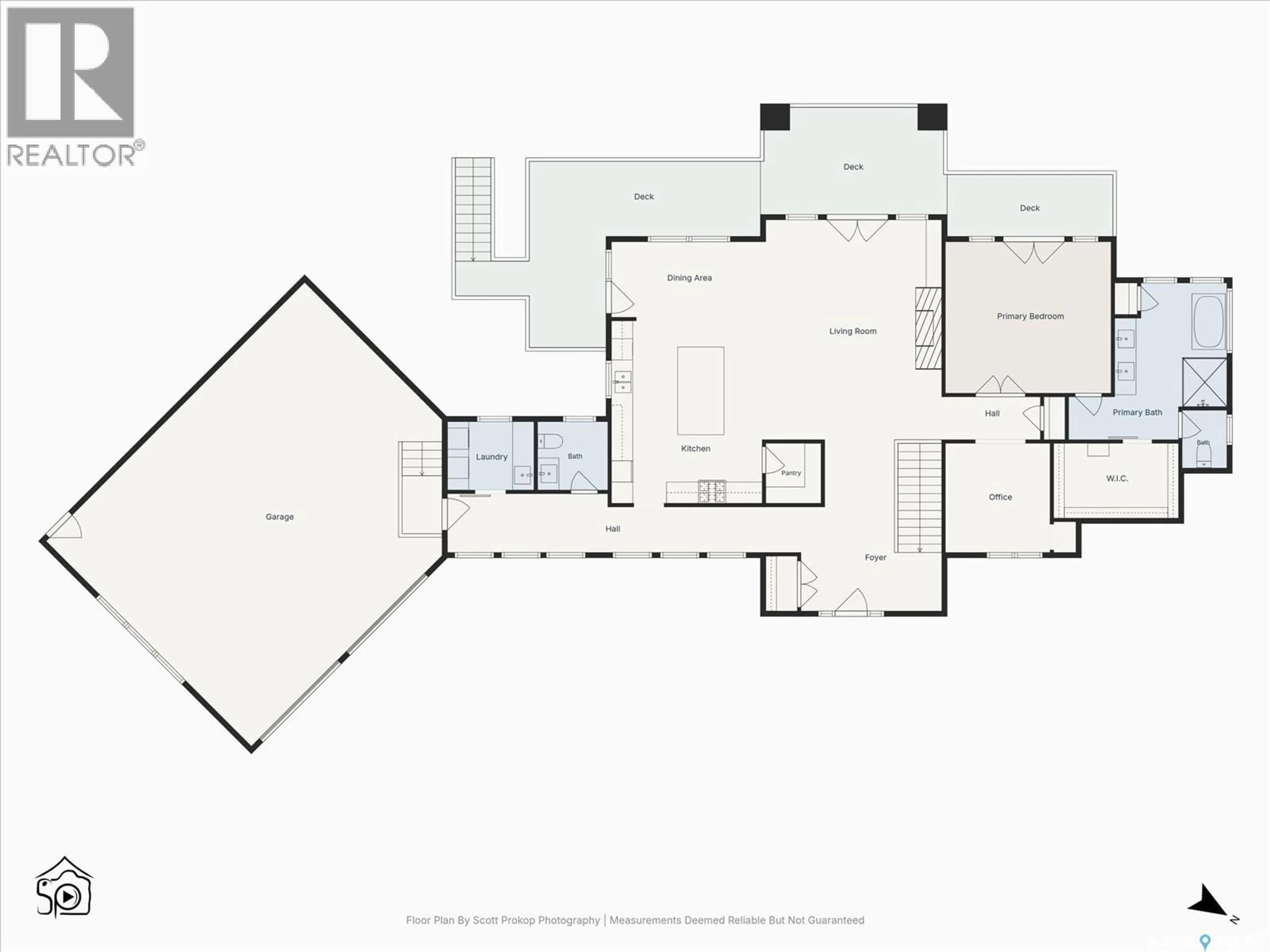 Floor plan for BRADSHAW ACREAGE, Blucher Rm No. 343 Saskatchewan S0K0P0