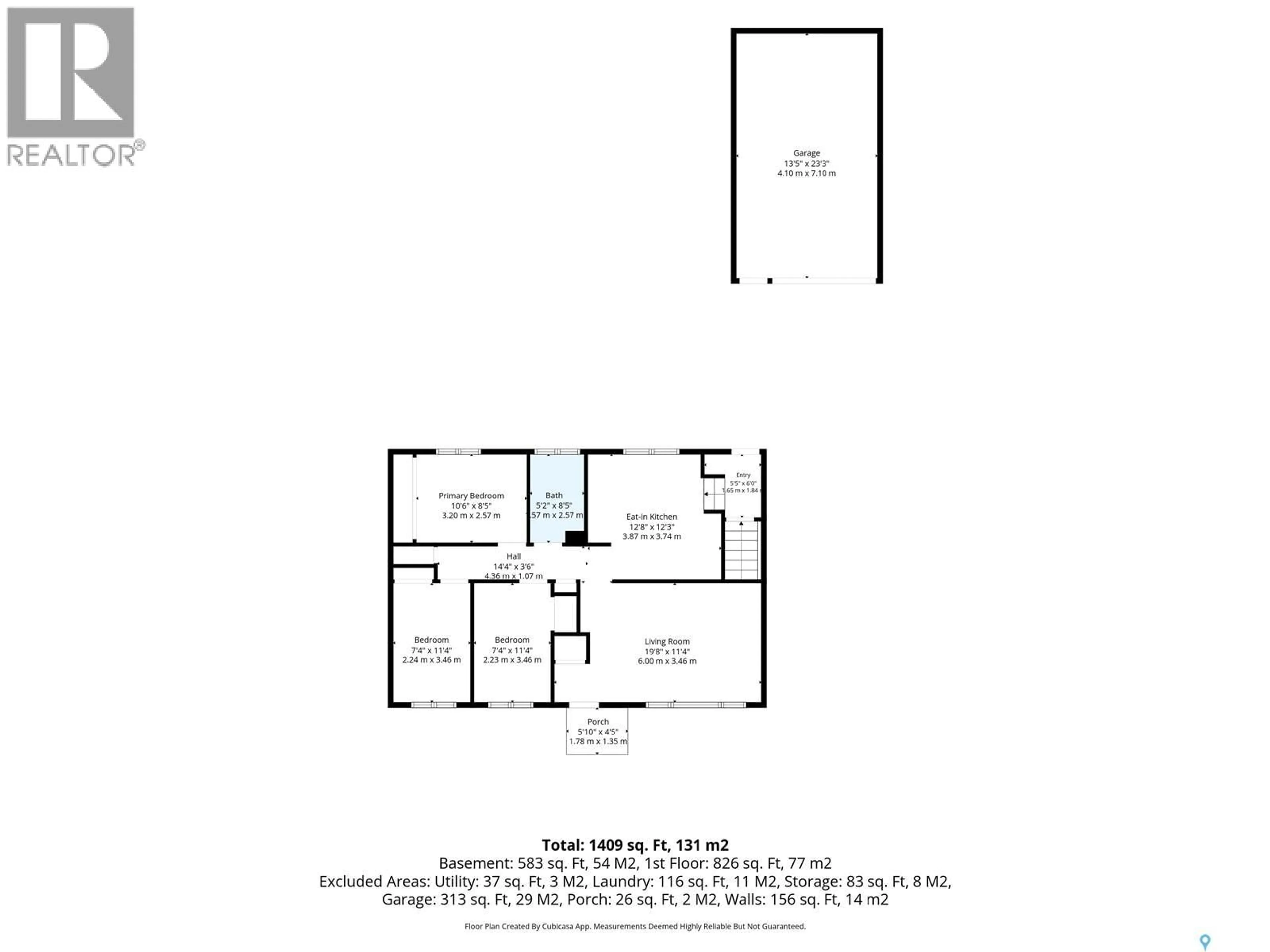 Floor plan for 242 HAVILAND CRESCENT, Saskatoon Saskatchewan S7L5A7