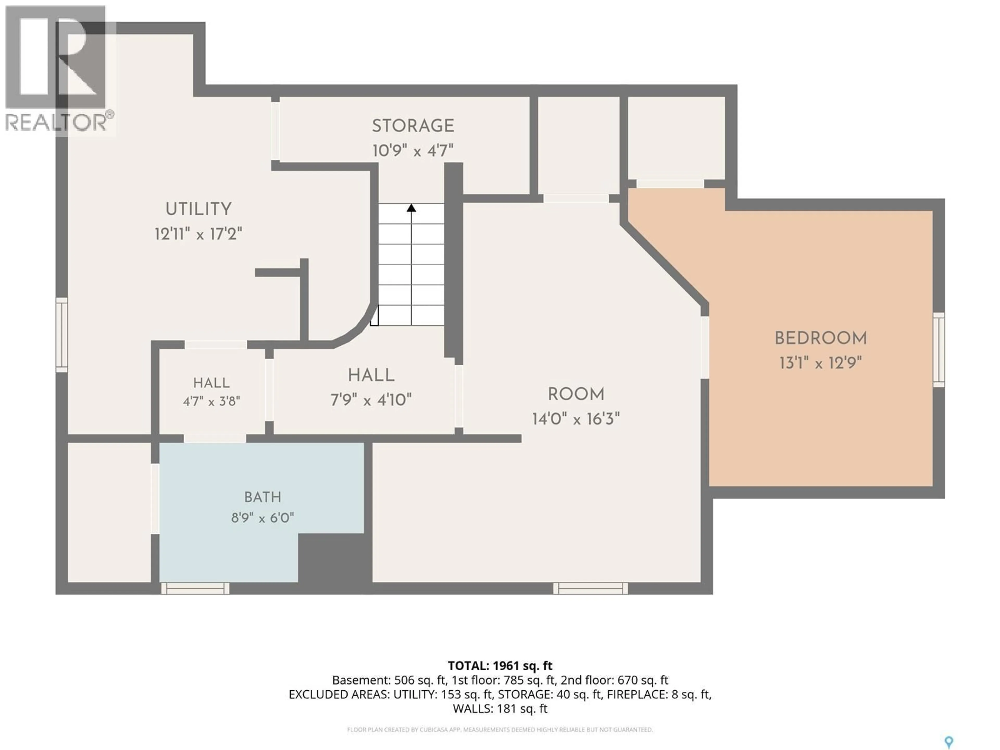 Floor plan for 710 UNIVERSITY DRIVE, Saskatoon Saskatchewan S7N0J4