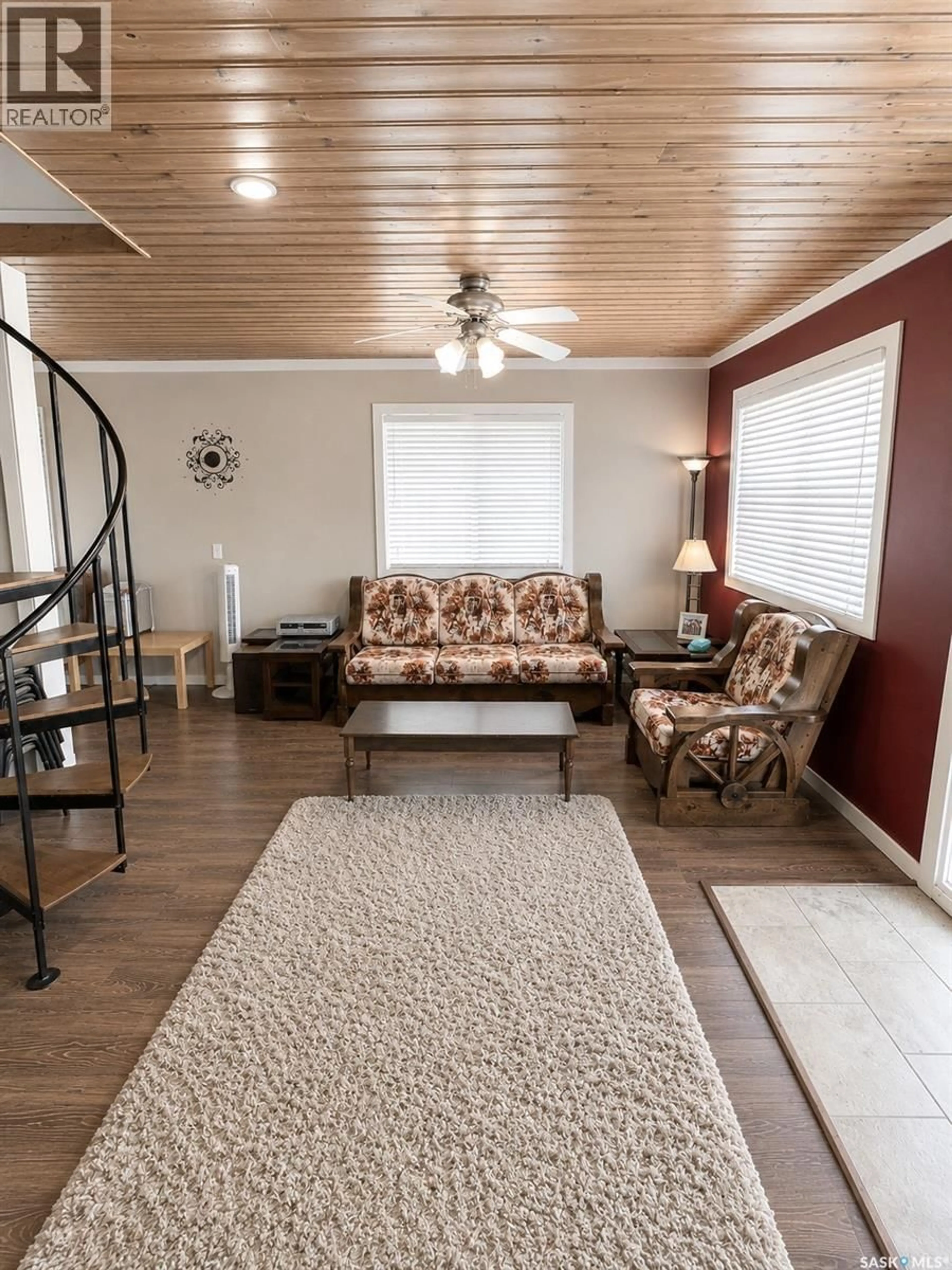 Living room with furniture, unknown for 201 & 202 ELIM DRIVE, Lac Pelletier Saskatchewan S0N2Y0