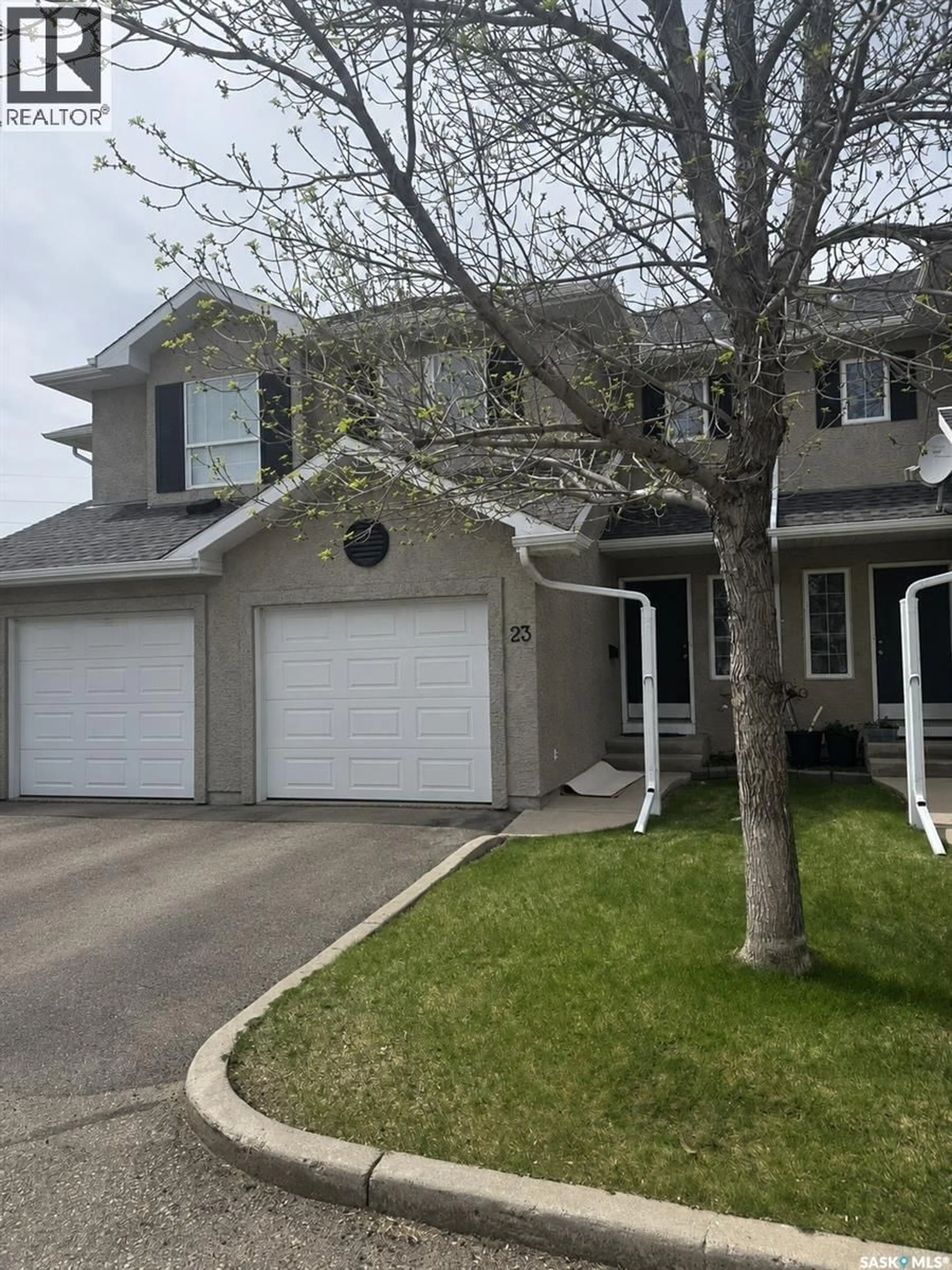 Home with vinyl exterior material, street for 103 - 23 BANYAN CRESCENT, Saskatoon Saskatchewan S7V1G2