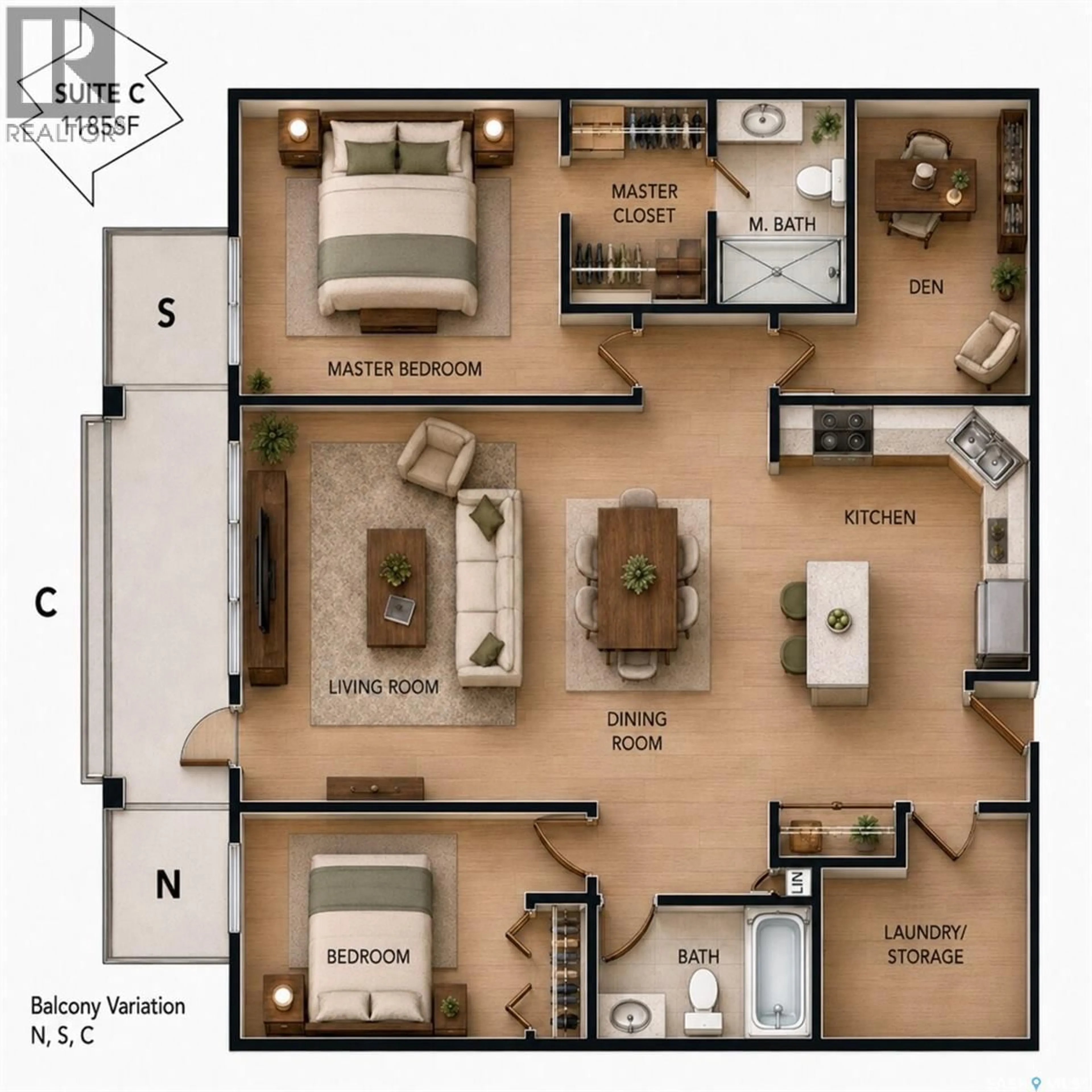 Floor plan for 423 - 107 NELSON ROAD, Saskatoon Saskatchewan S7S1P2