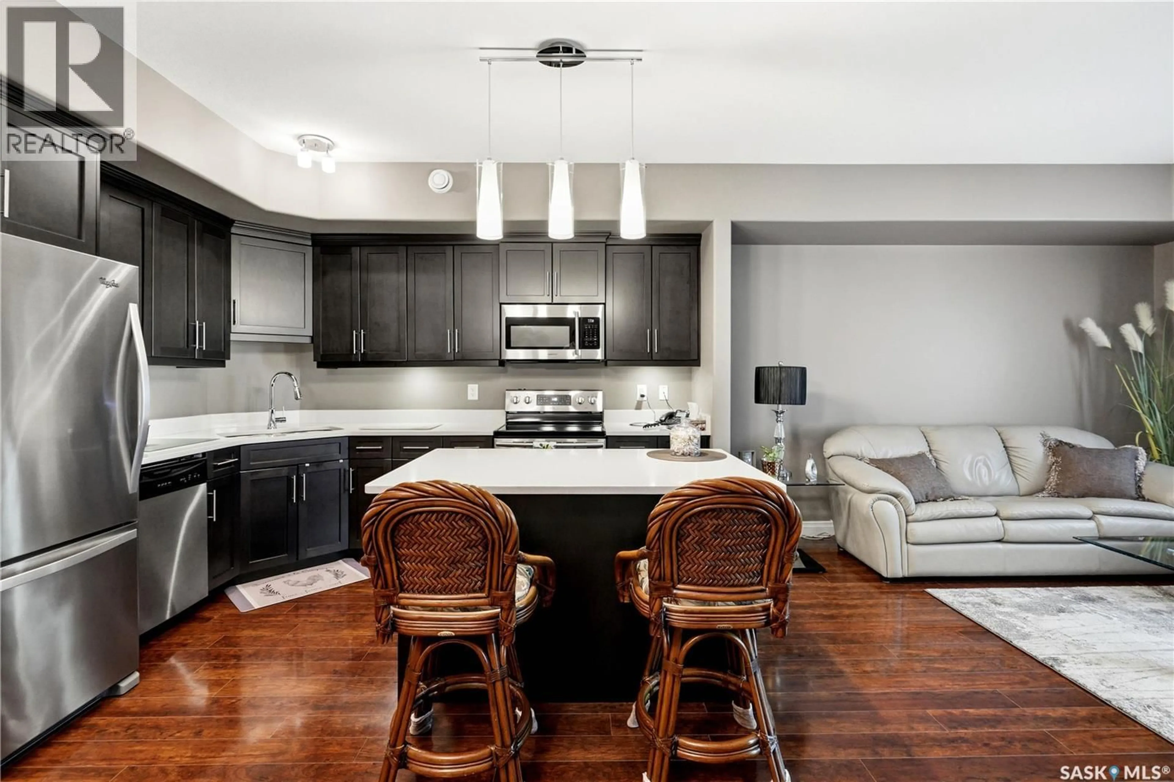 Open concept kitchen, unknown for 423 - 113 NELSON ROAD, Saskatoon Saskatchewan S7S1P2