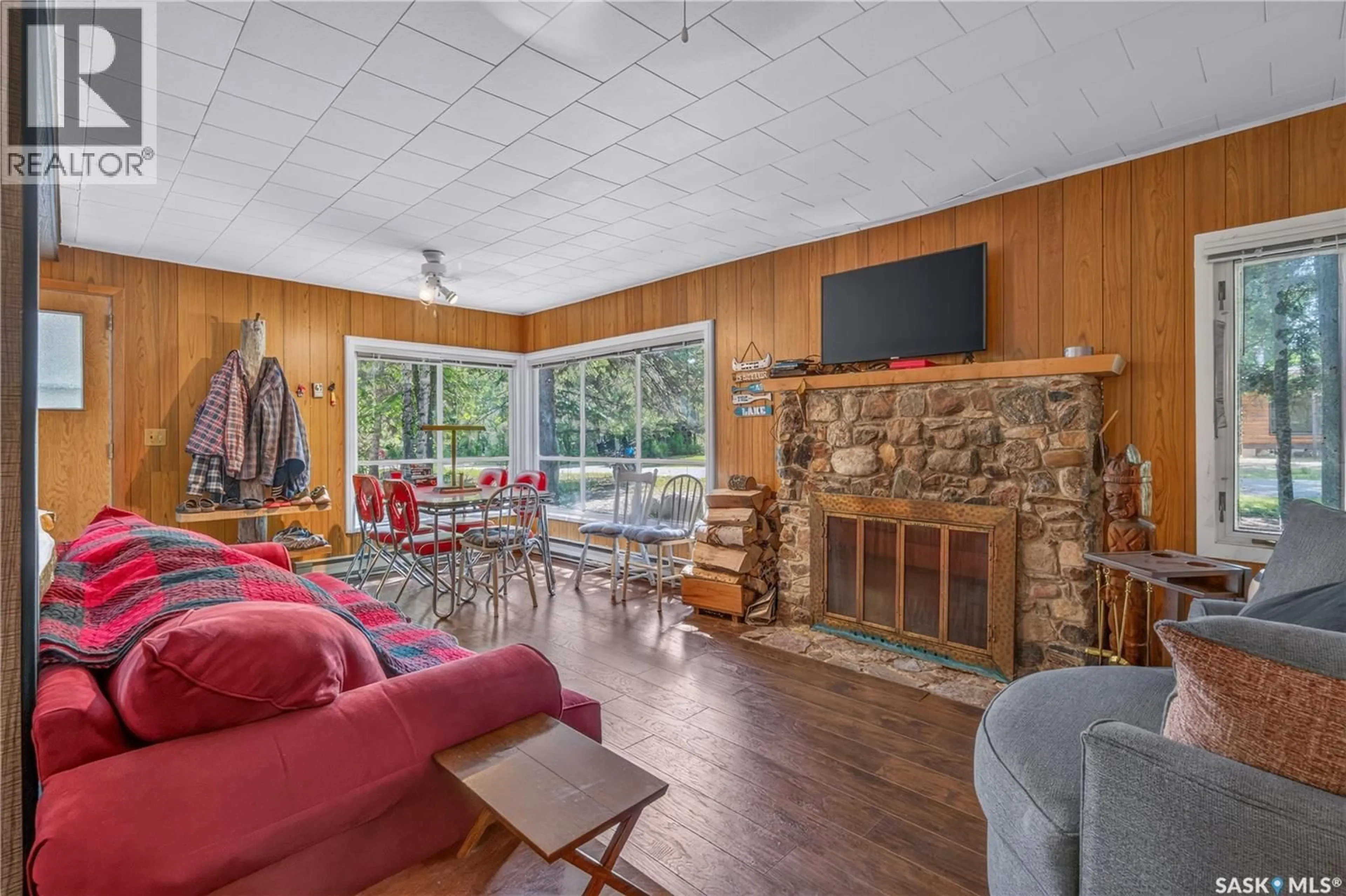 Living room with furniture, unknown for 12 MALLARD AVENUE, Greenwater Provincial Park Saskatchewan S0E0B2