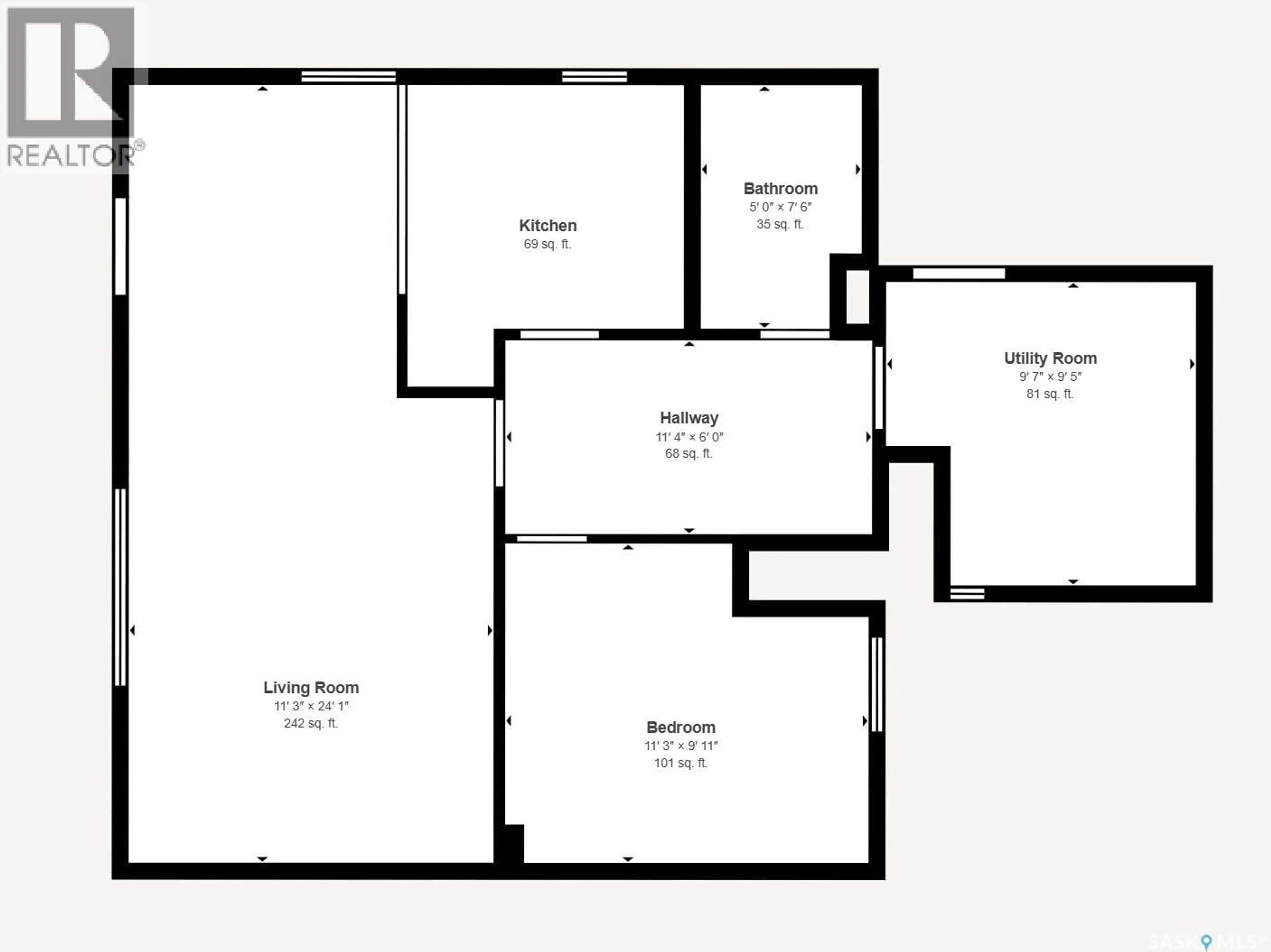 Floor plan for 16 CECIL CRESCENT, Regina Saskatchewan S4T5Y5