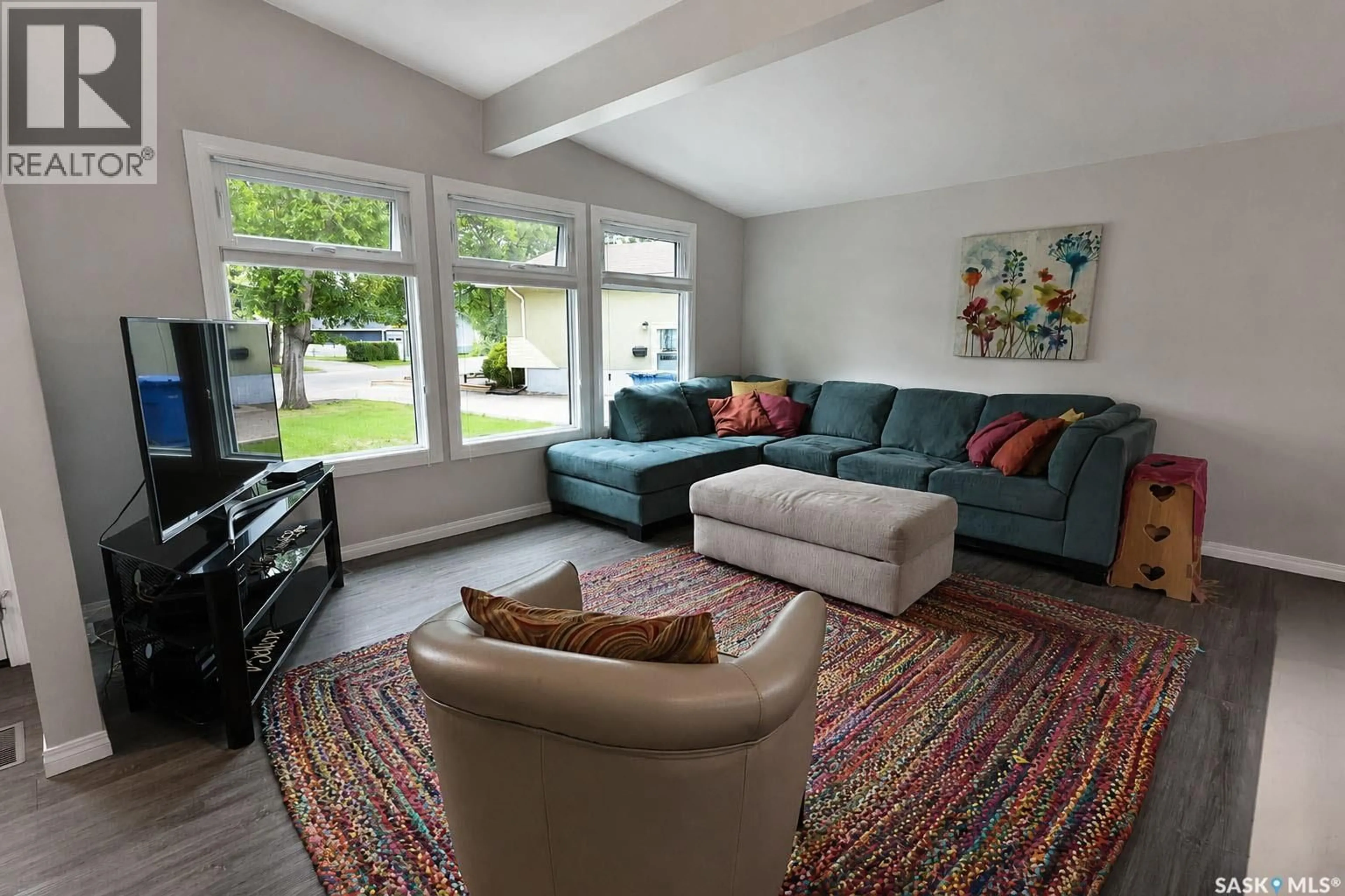 Living room with furniture, unknown for 1269 GILLMOR CRESCENT, Prince Albert Saskatchewan S6V6A8